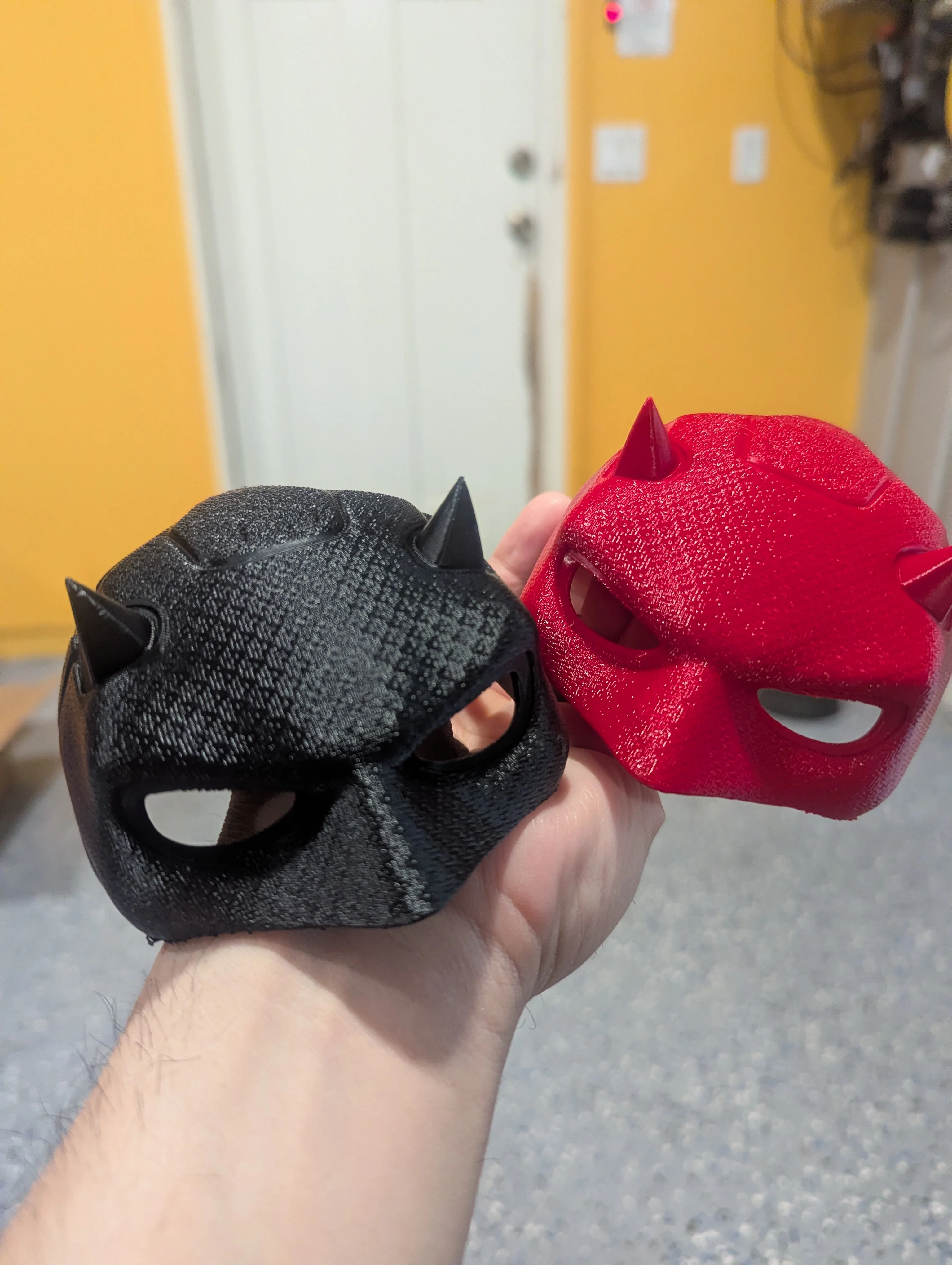 3d Printed Daredevil Cat Mask - Image 9
