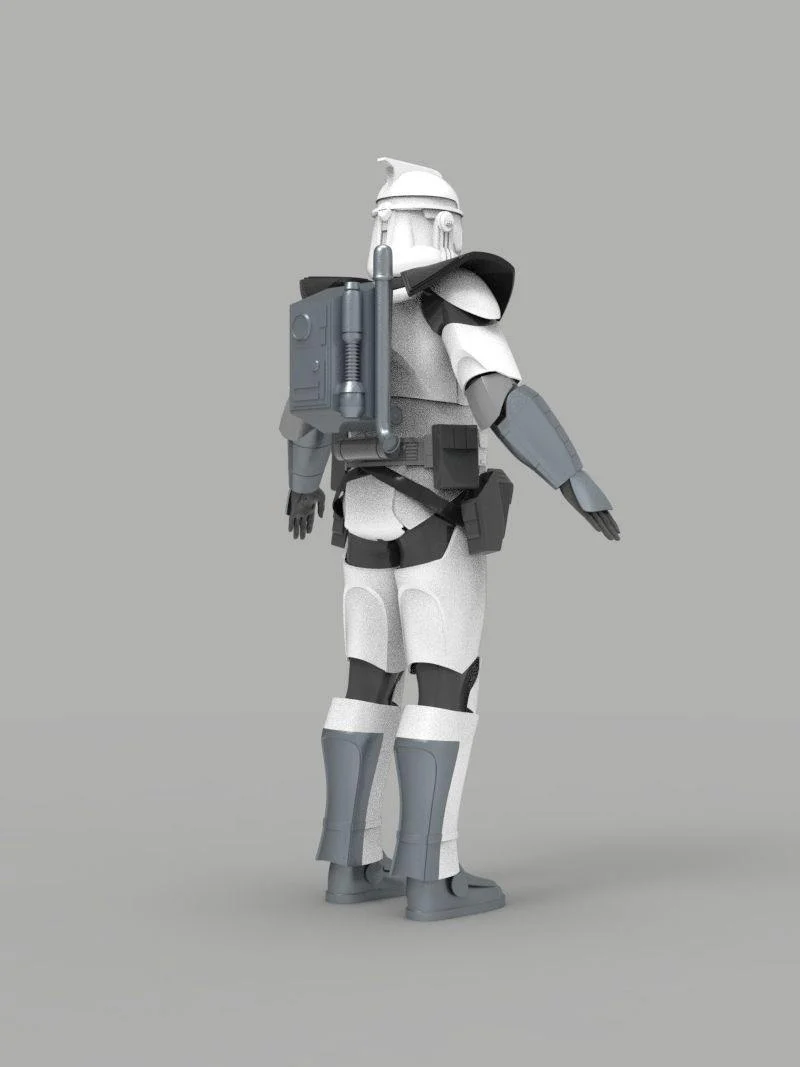 Arc Trooper Phase II Armor STL - Image 10