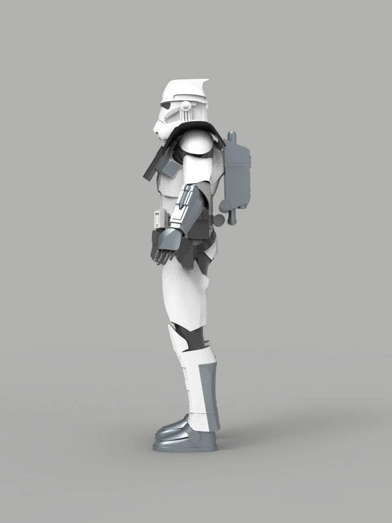 Arc Trooper Phase II Armor STL - Image 7