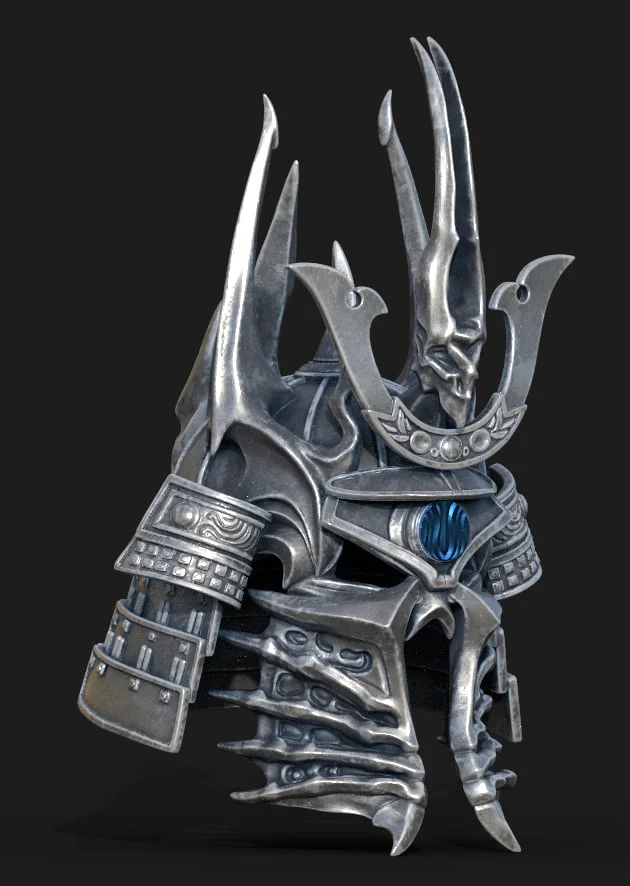 Arthas Samurai Helmet - Image 2