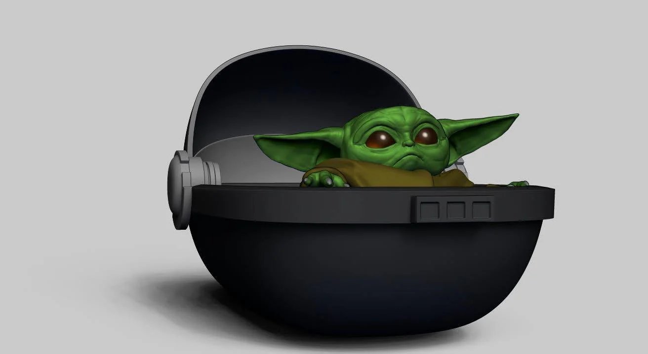 Baby Yoda stl bundle - Image 4