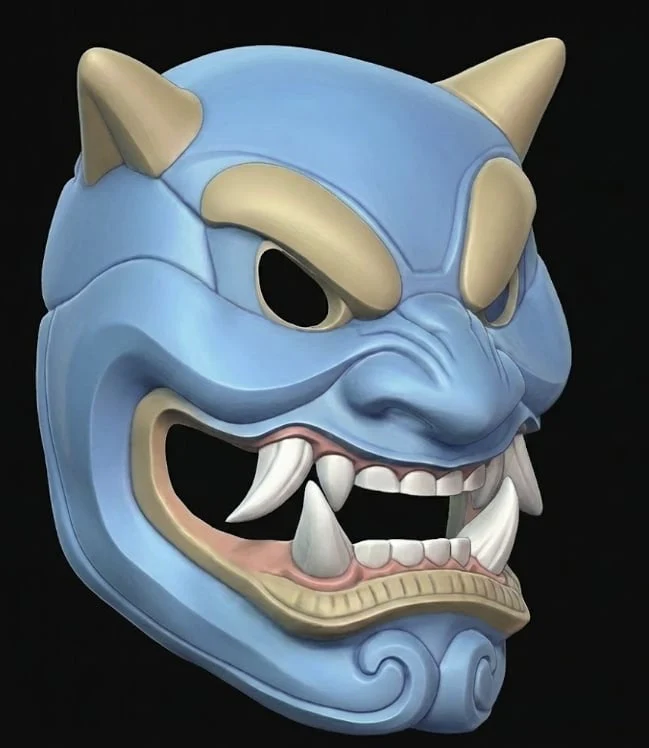Bastoise Menpo Mask - Image 2