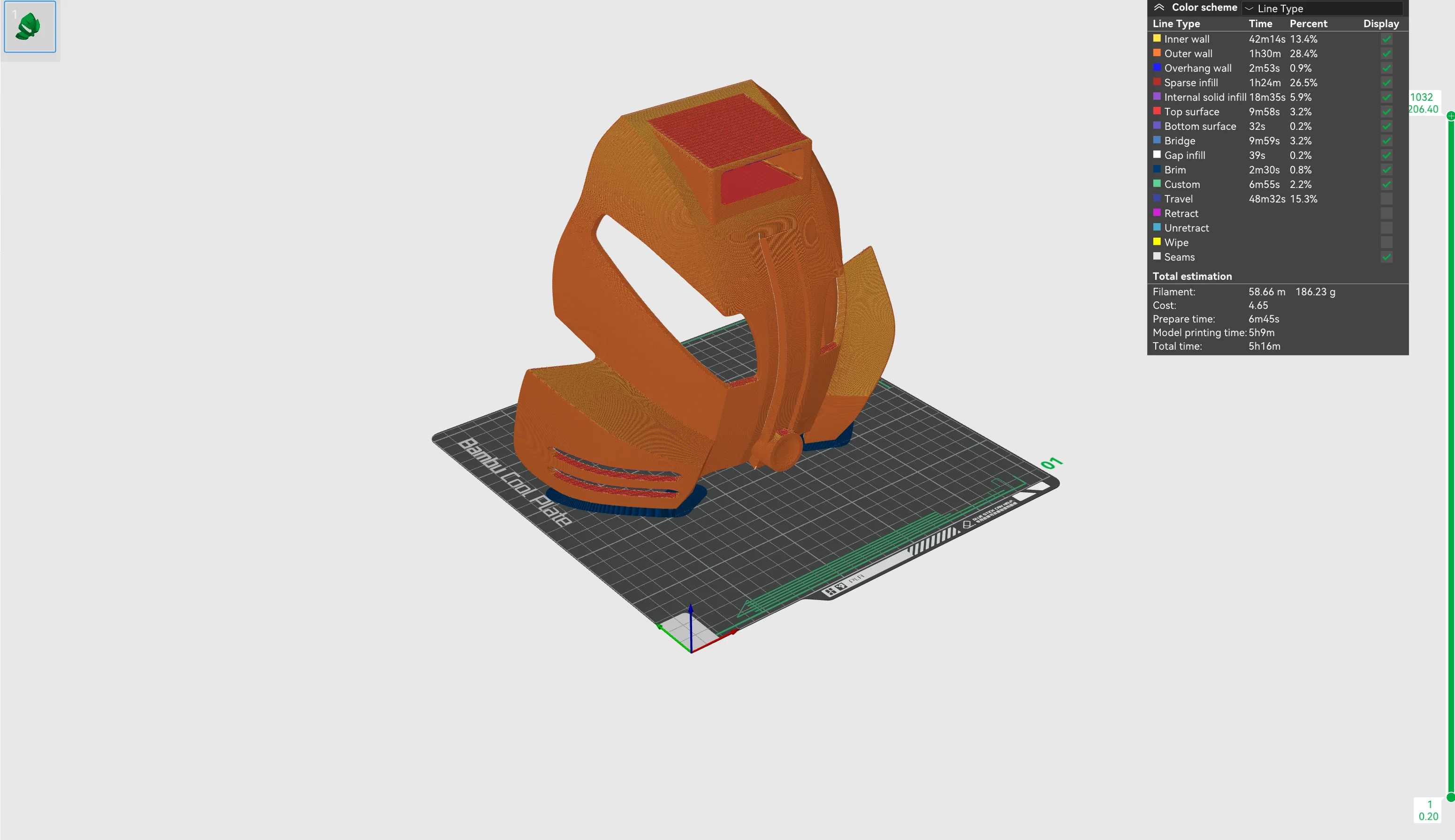Bionicle Mask Brown - Image 8