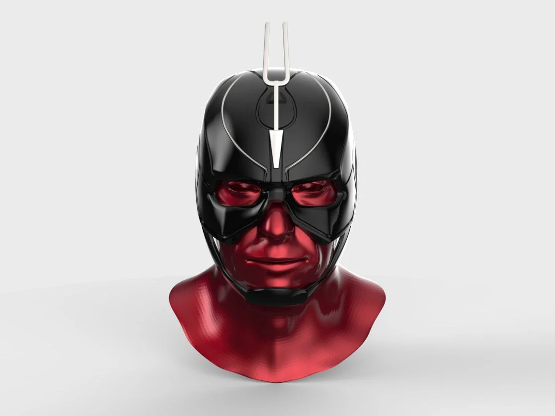 Black Bolt Mask STL - Image 6