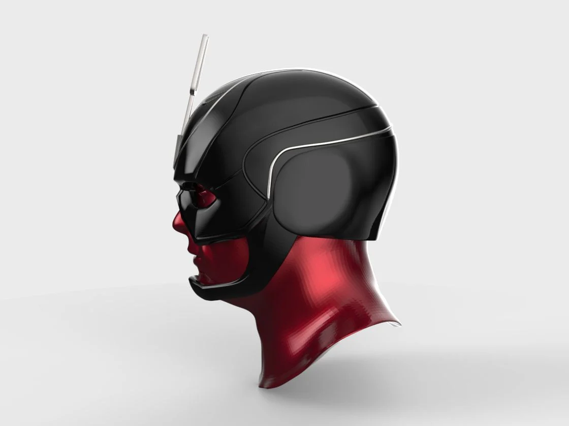 Black Bolt Mask STL - Image 8