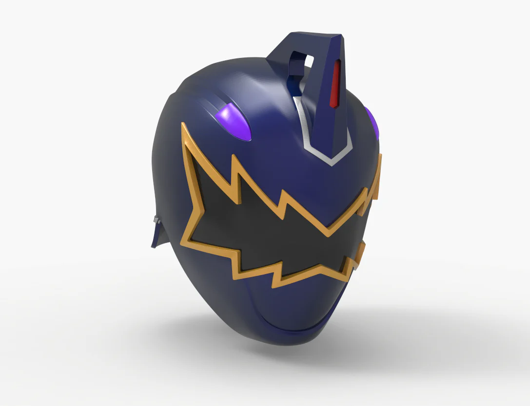 Black Dino Thunder Power Ranger Helmet STL