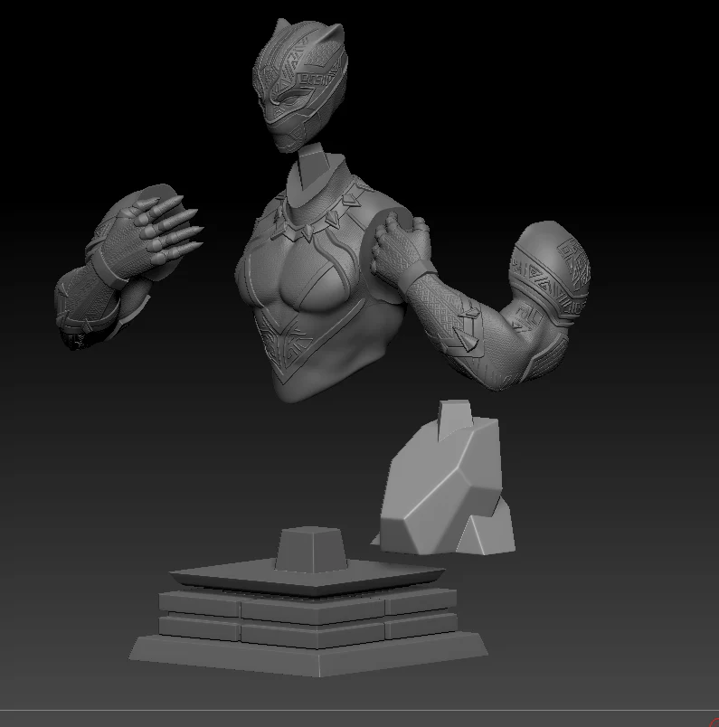 Black Panther Bust - Image 4