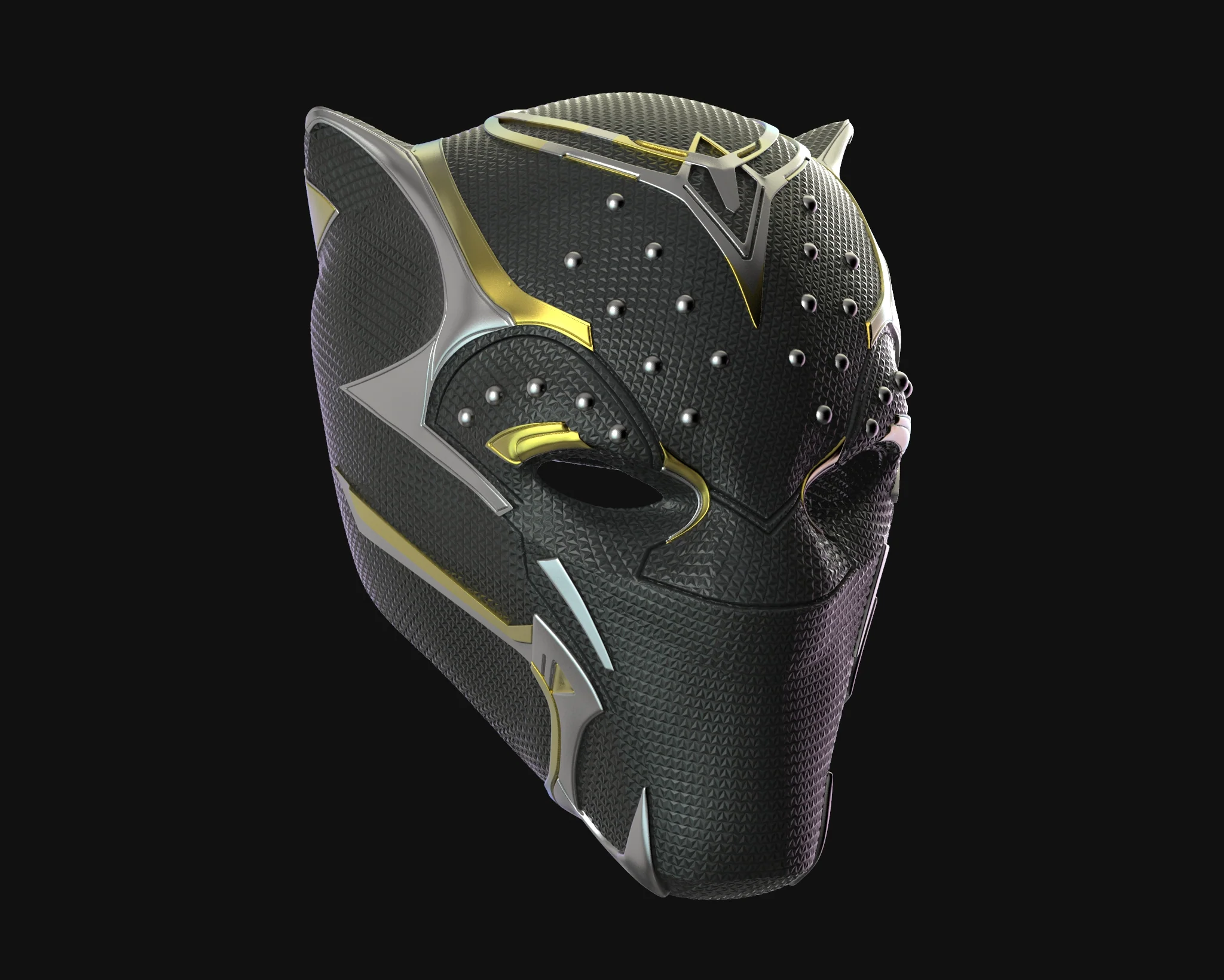 Black Panther Wakanda Forever Helmet - Image 3