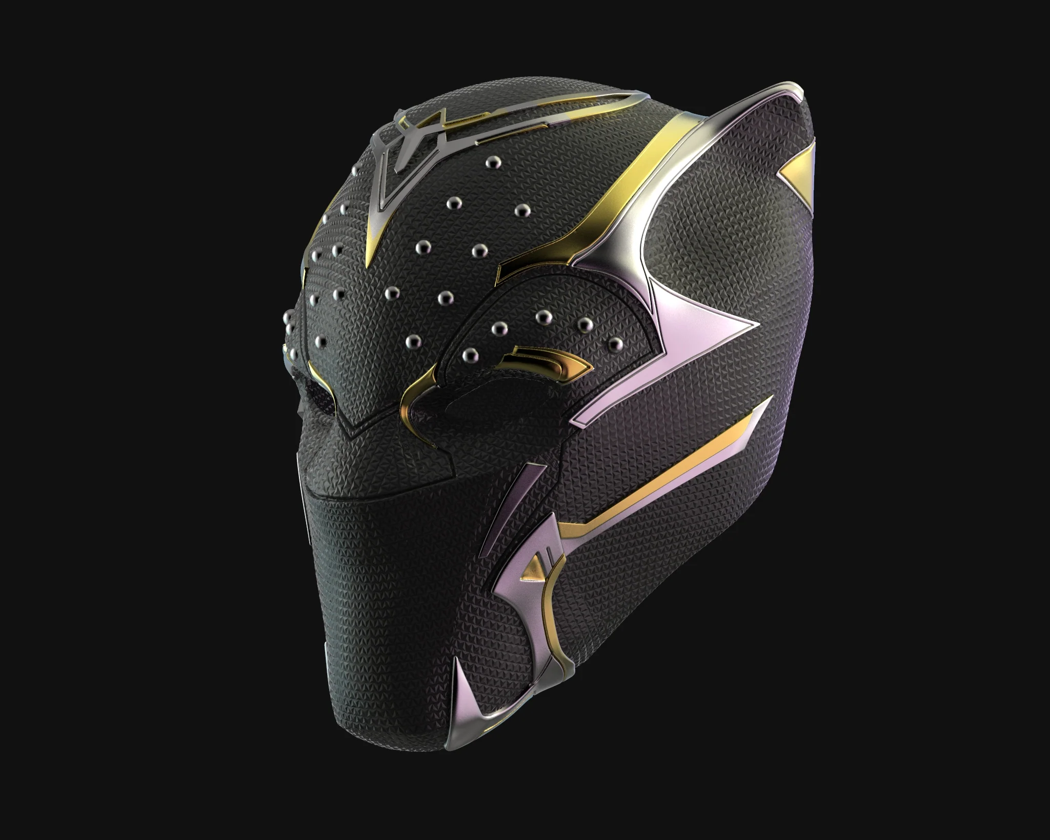 Black Panther Wakanda Forever Helmet - Image 9