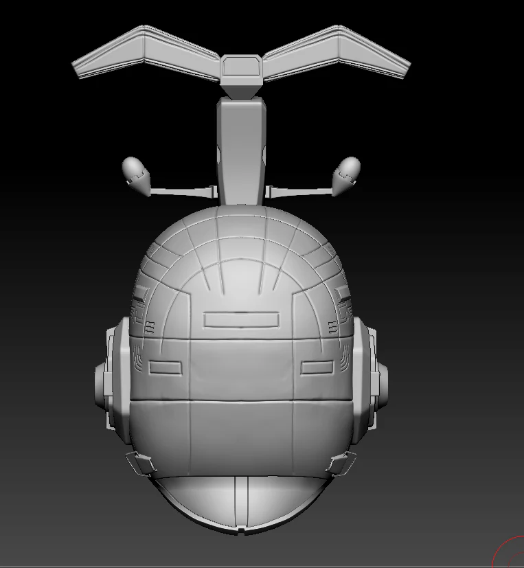 Blue Beetleborg Helmet - Image 3