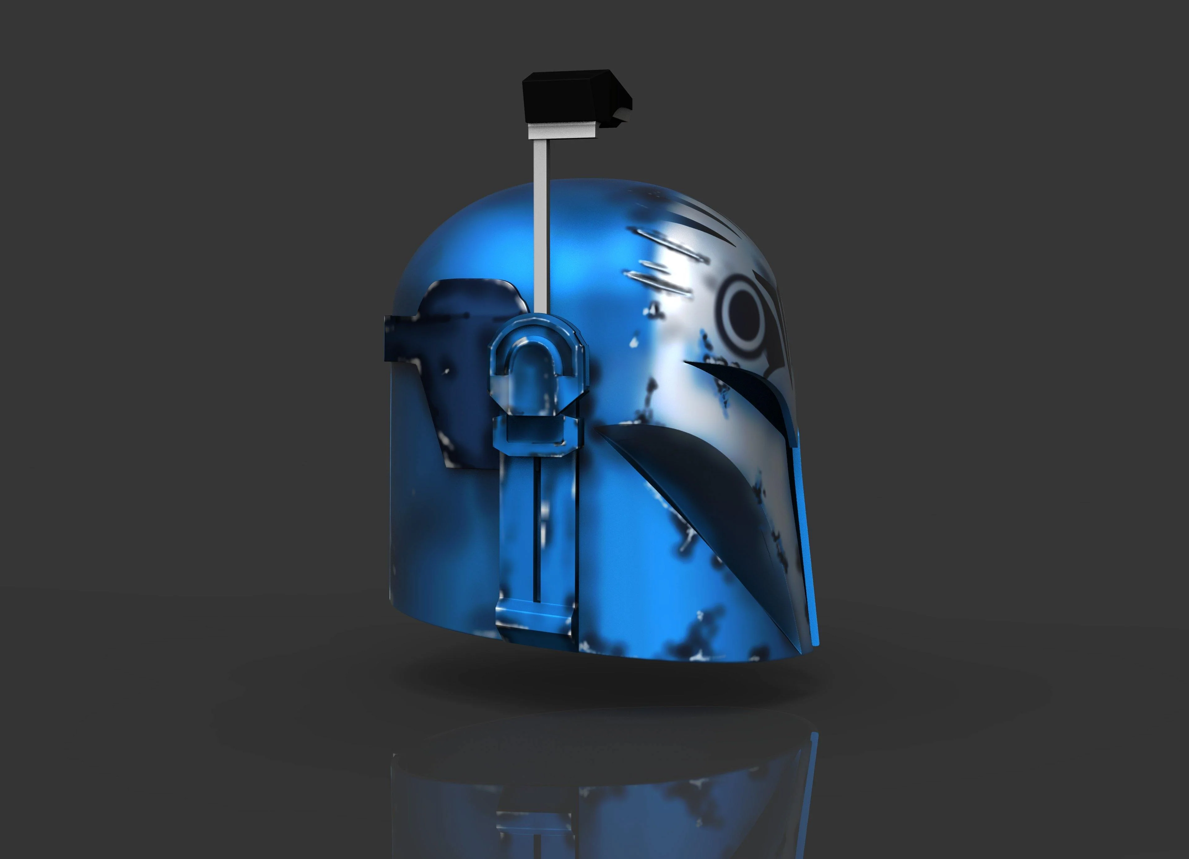 Bo Katan Helmet STL - Image 7