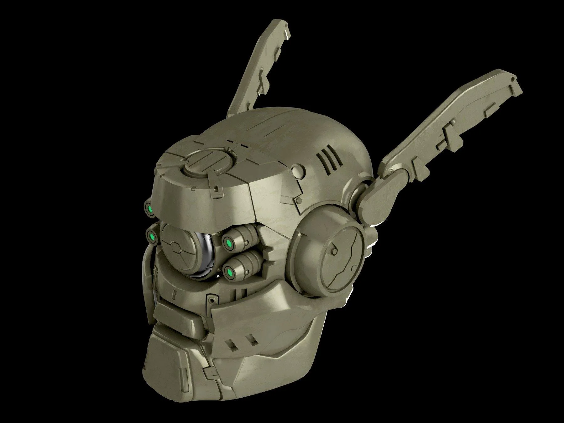 Briareos Hecatonchires Helmet STL - Image 2