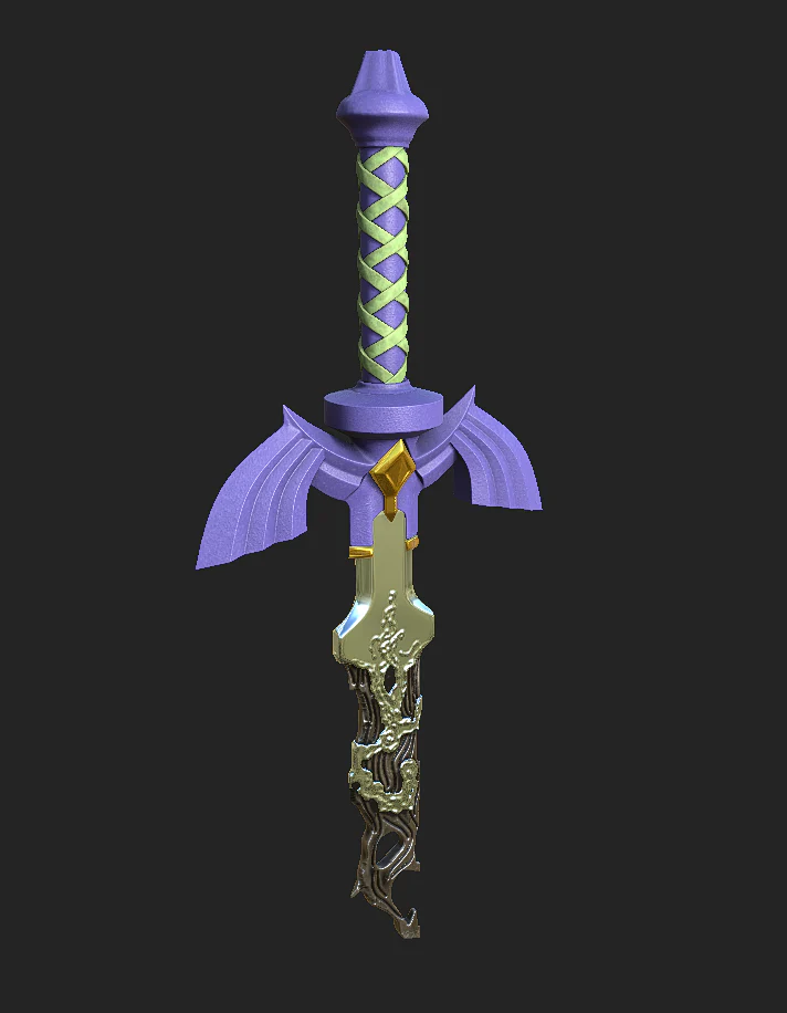 Broken Master Sword Display - Image 3