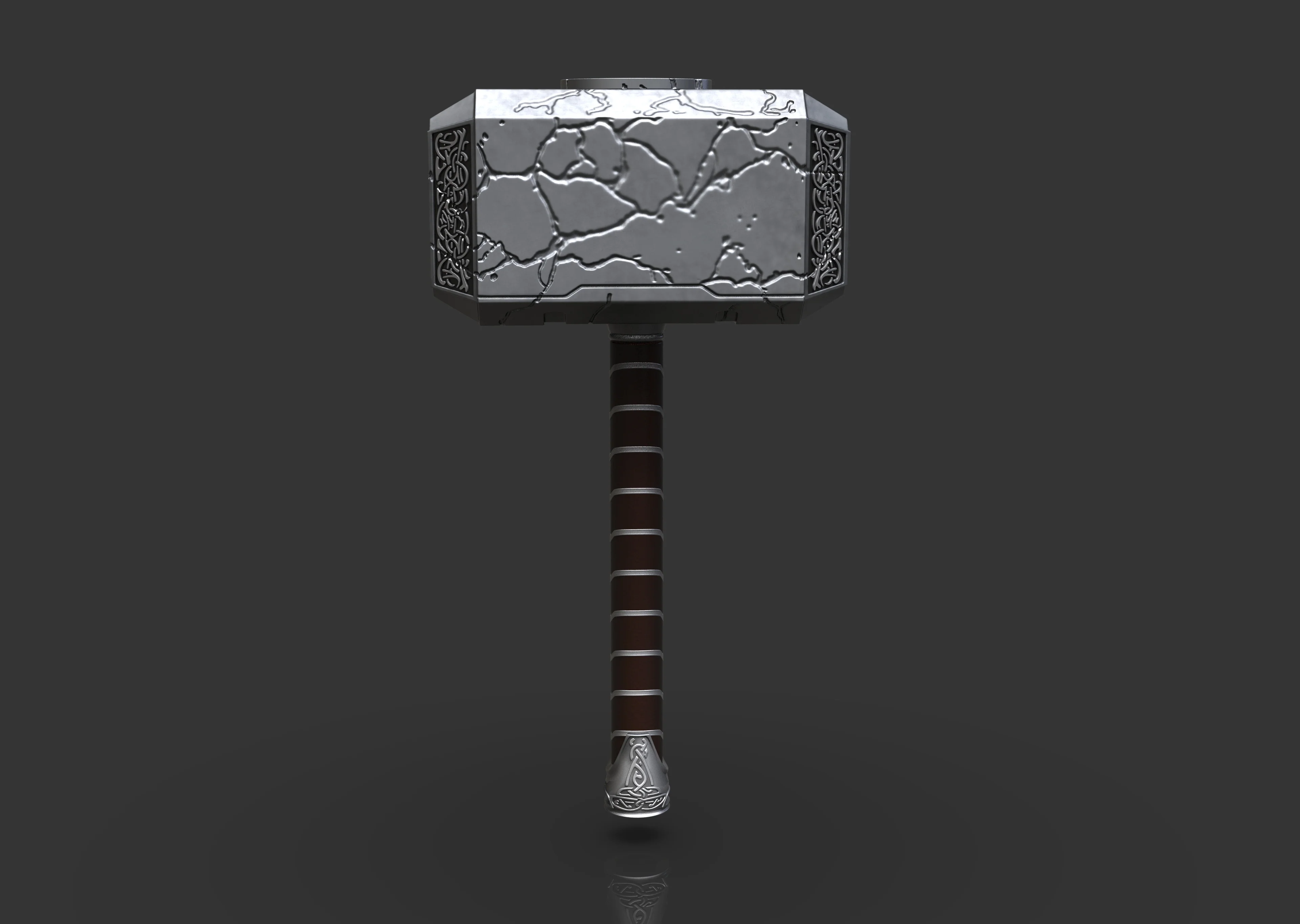 Broken Mjolnir STL- Thor Love and Thunder - Image 5