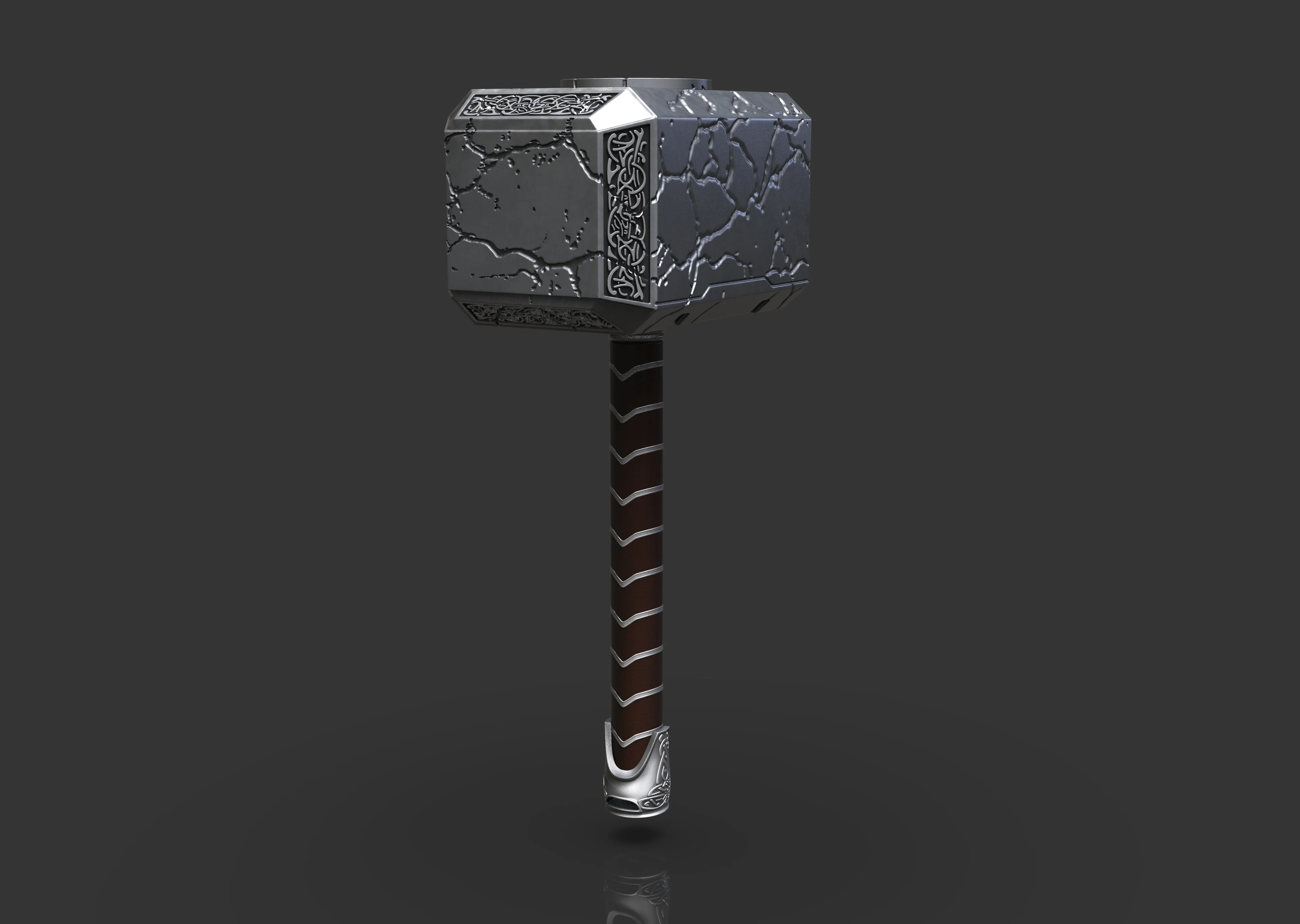 Broken Mjolnir STL- Thor Love and Thunder - Image 6