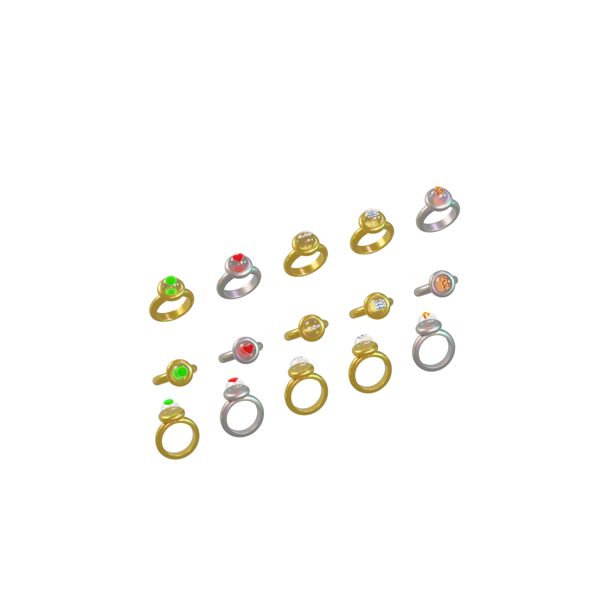 Captain Planet Ring Collection - Image 6