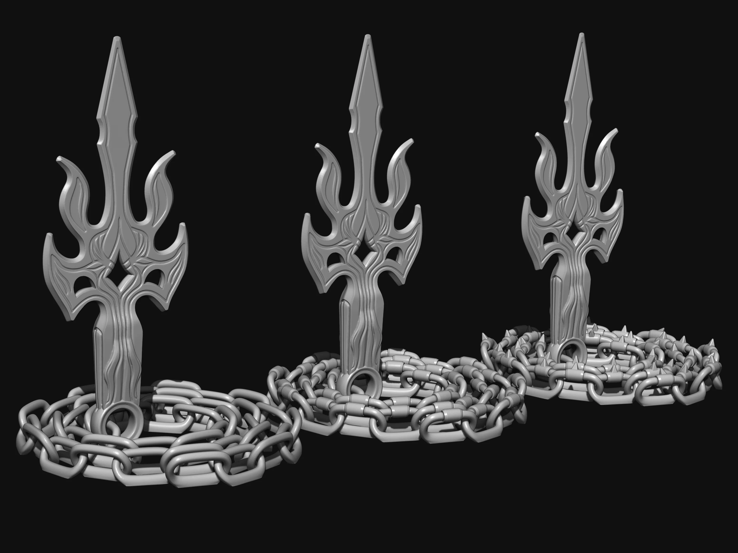 Chain Kunai Set E