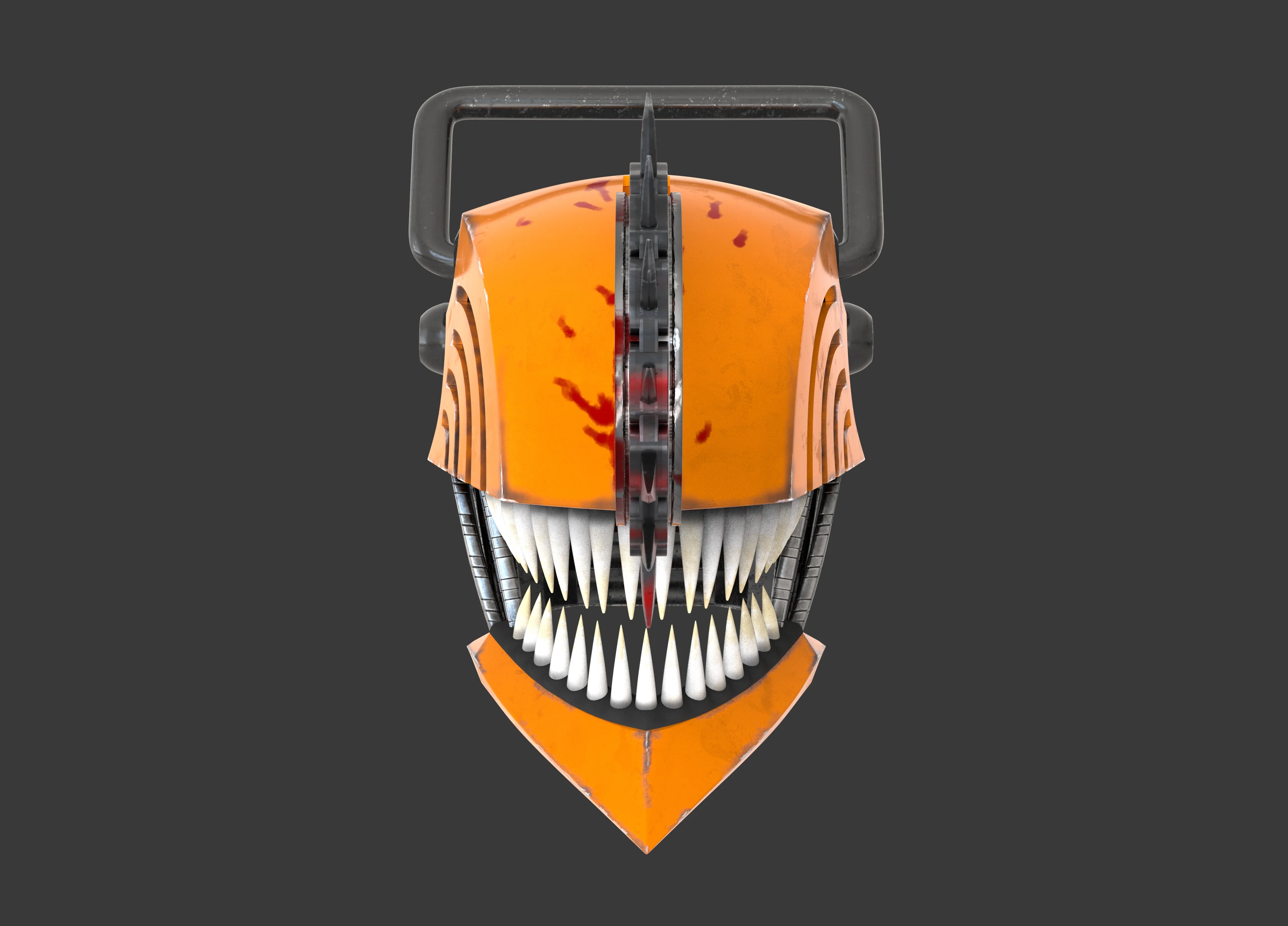 Chainsawman Helmet STL - Image 3