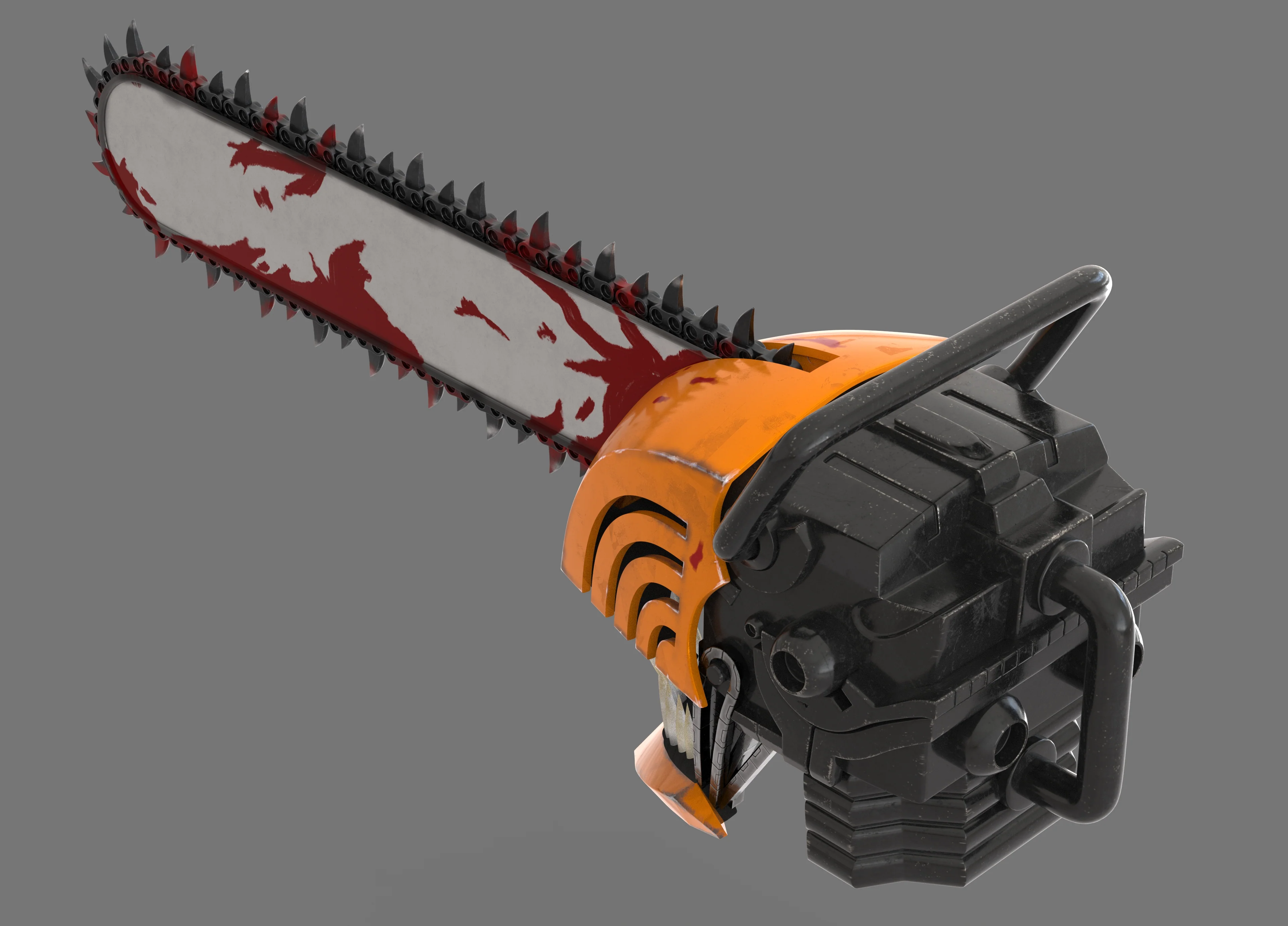 Chainsawman Helmet STL - Image 7