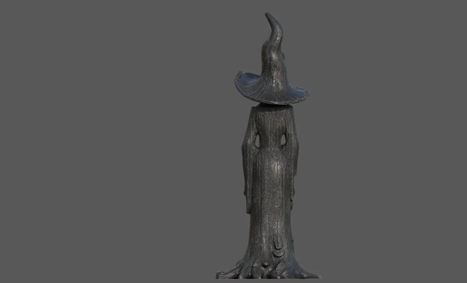 Cracker Barrel Witch Figurine - Image 3