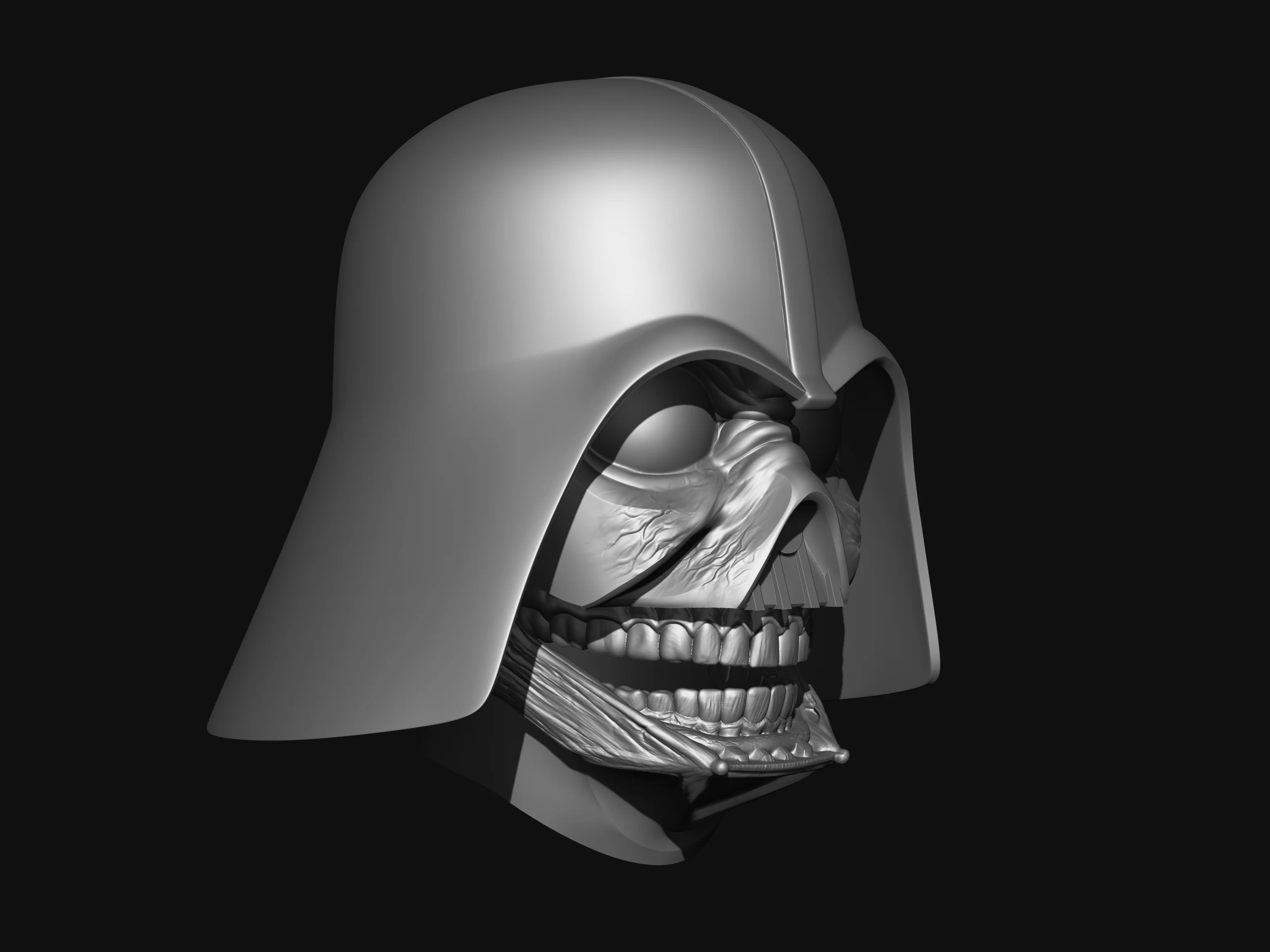 Creepy Vader Helmet - Image 6