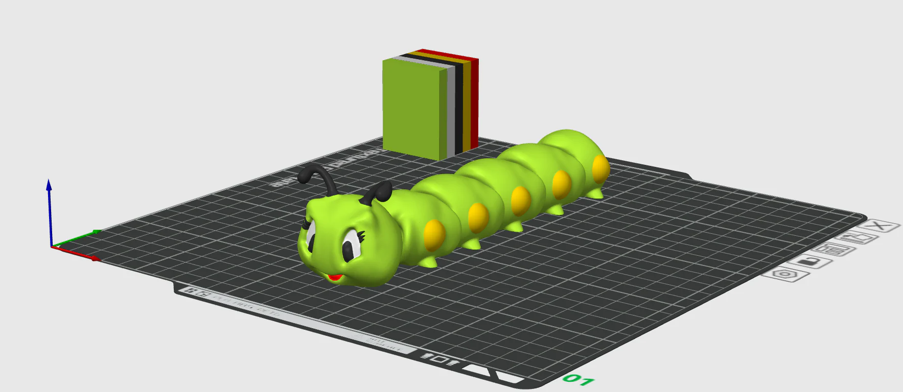 Cute Flexi Caterpillar