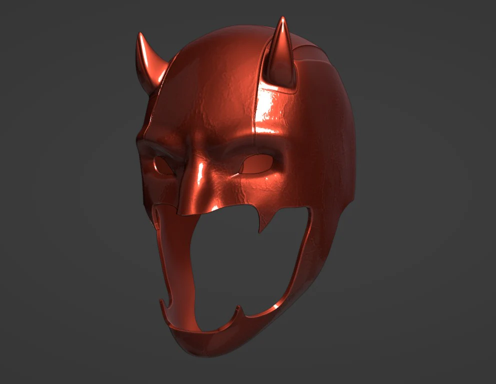 Daredevil Concept Mask STL - Image 8