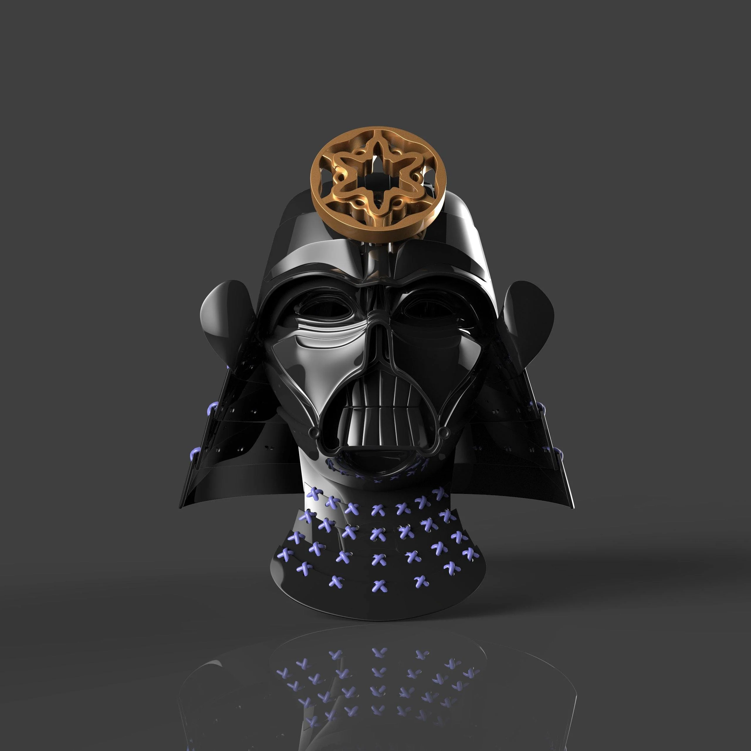 Darth Vader Samurai Helmet - Image 5