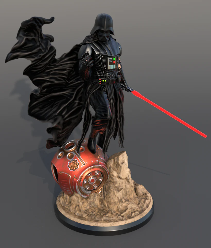 Darth Vader Statue STL - Image 9