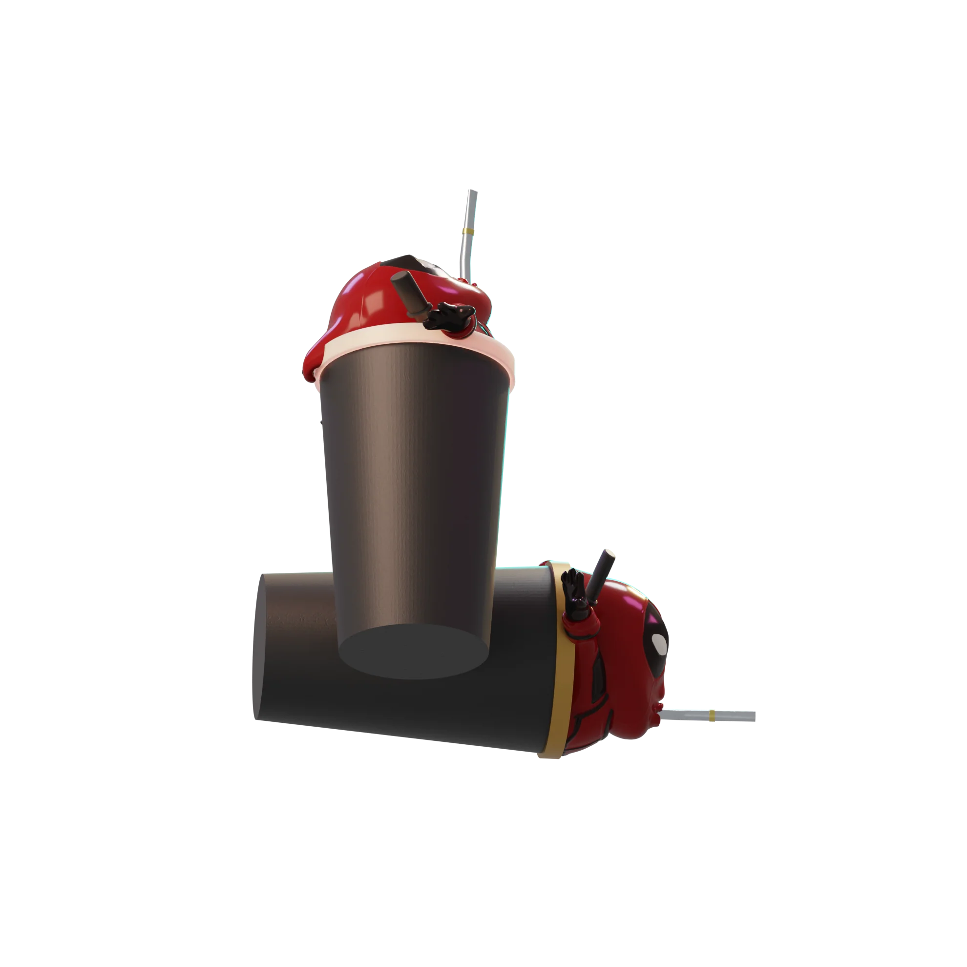 Deadpool Soda Can Cup - Image 5