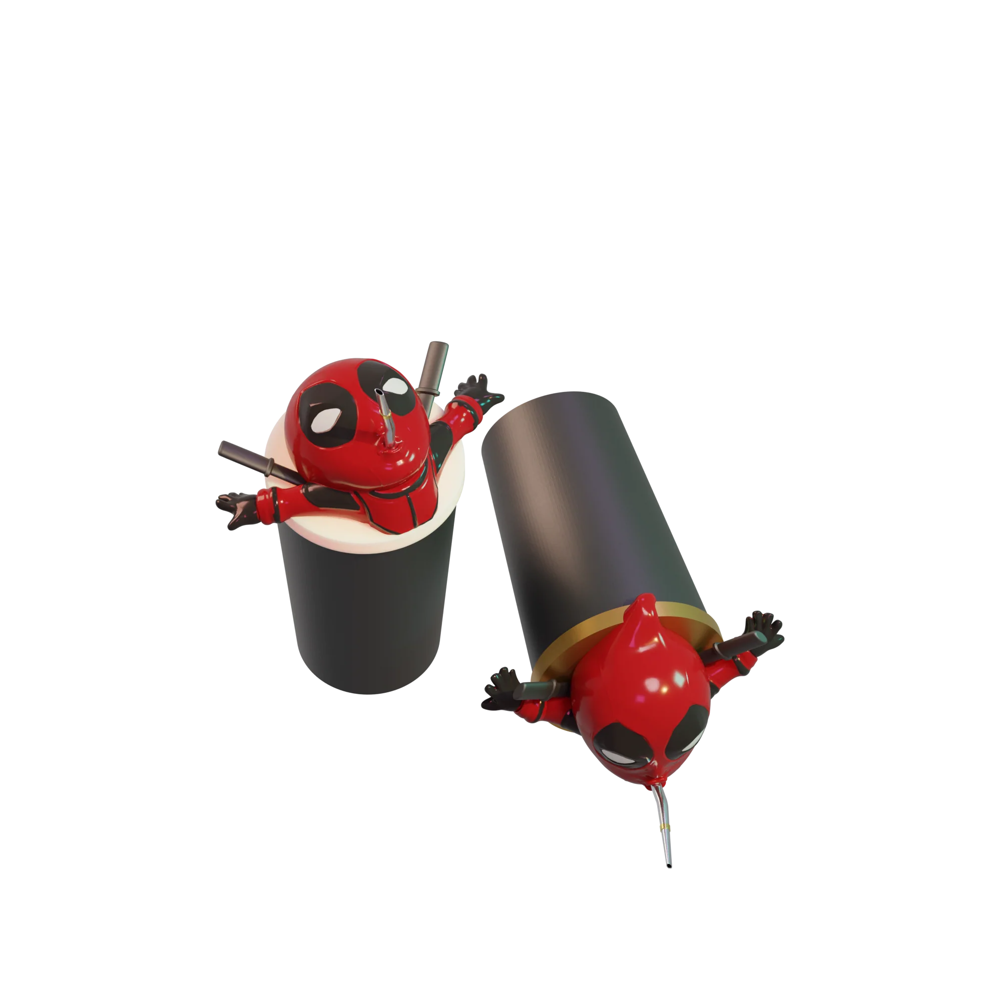 Deadpool Soda Can Cup - Image 6