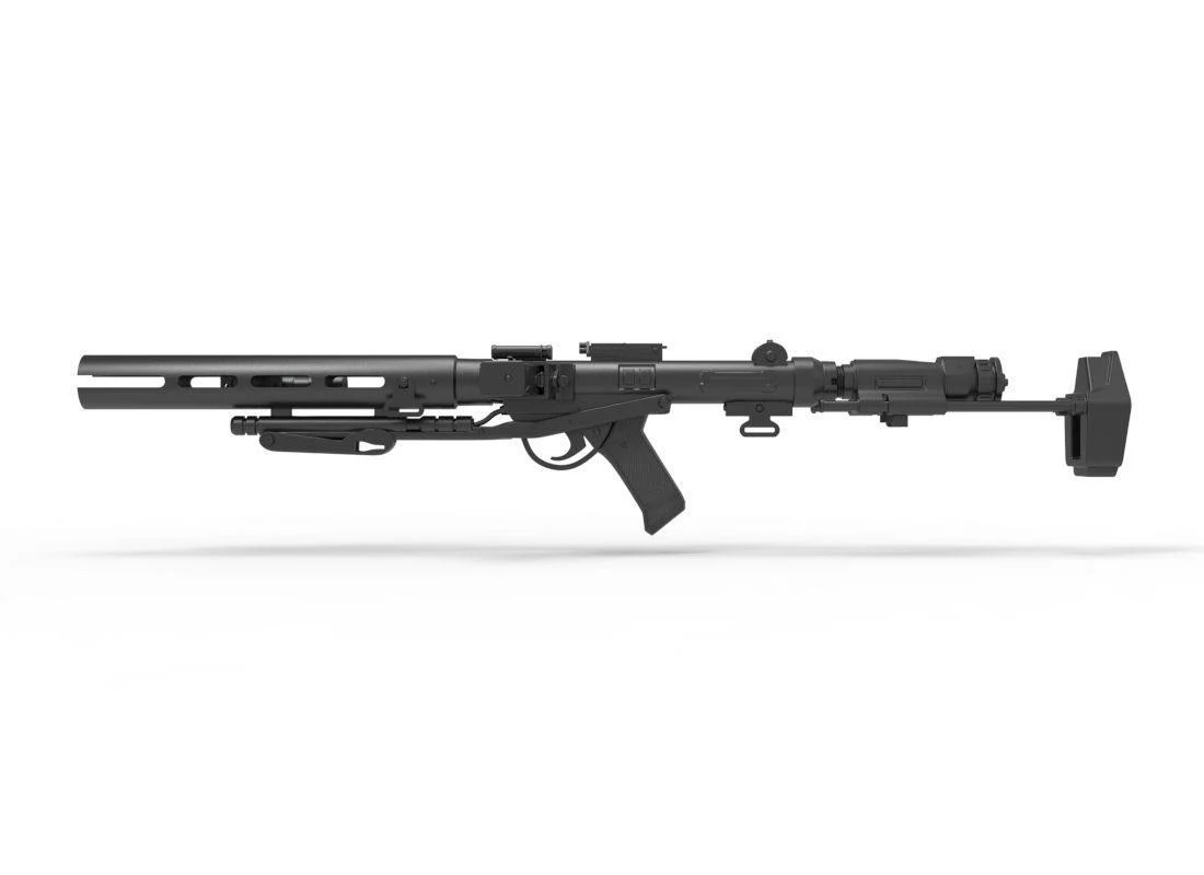 Death Trooper E11D Blaster STL - Image 4