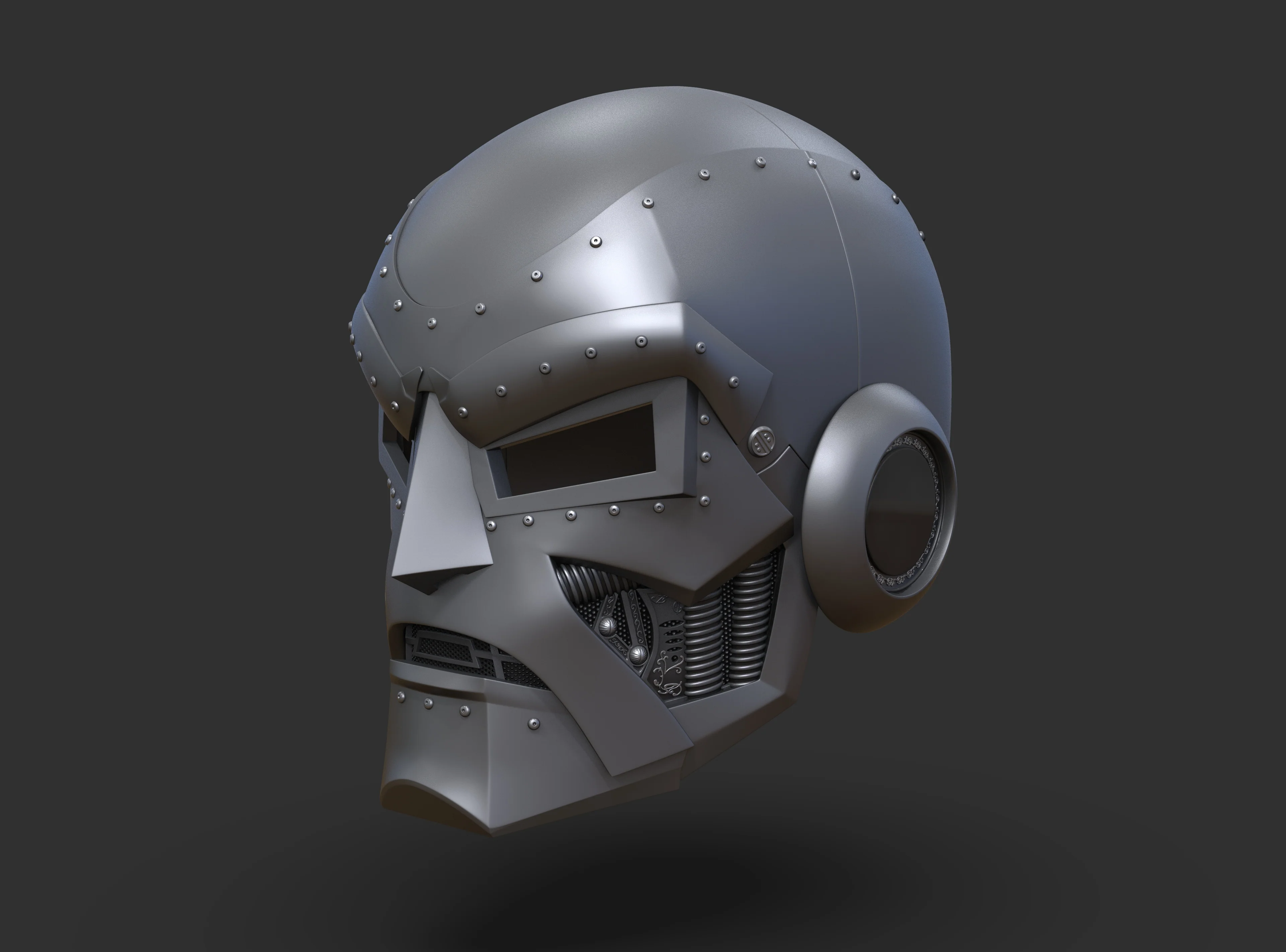 Dr Doom Helmet - Image 2