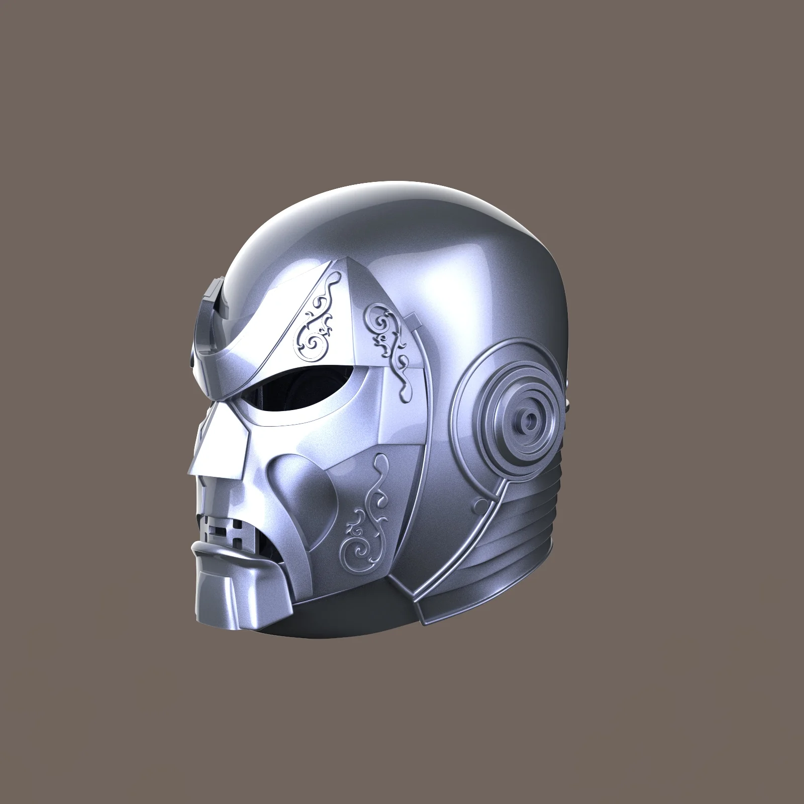 Dr Doom Helmet - Image 4