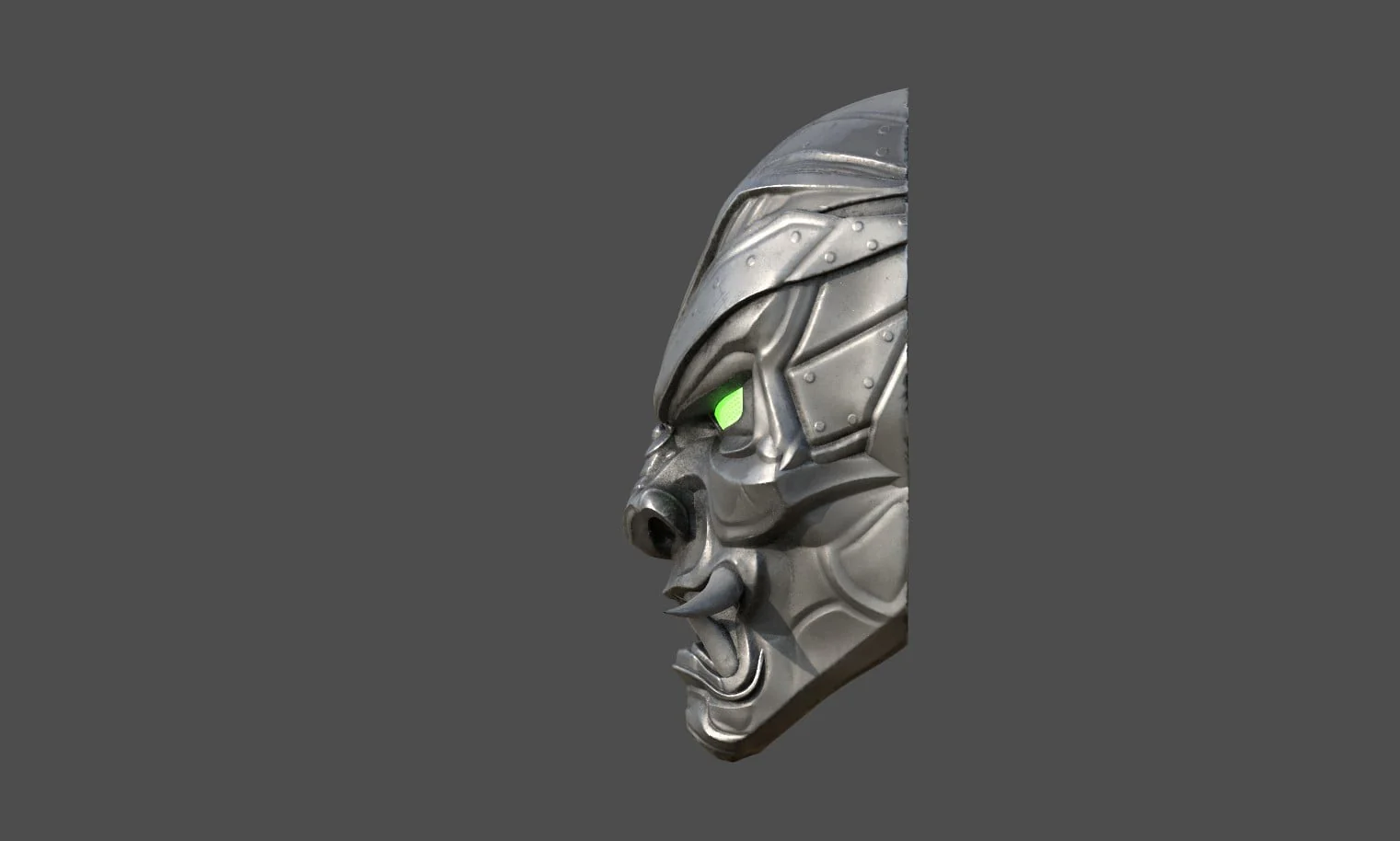 Dr Doom Oni Mask - Image 2