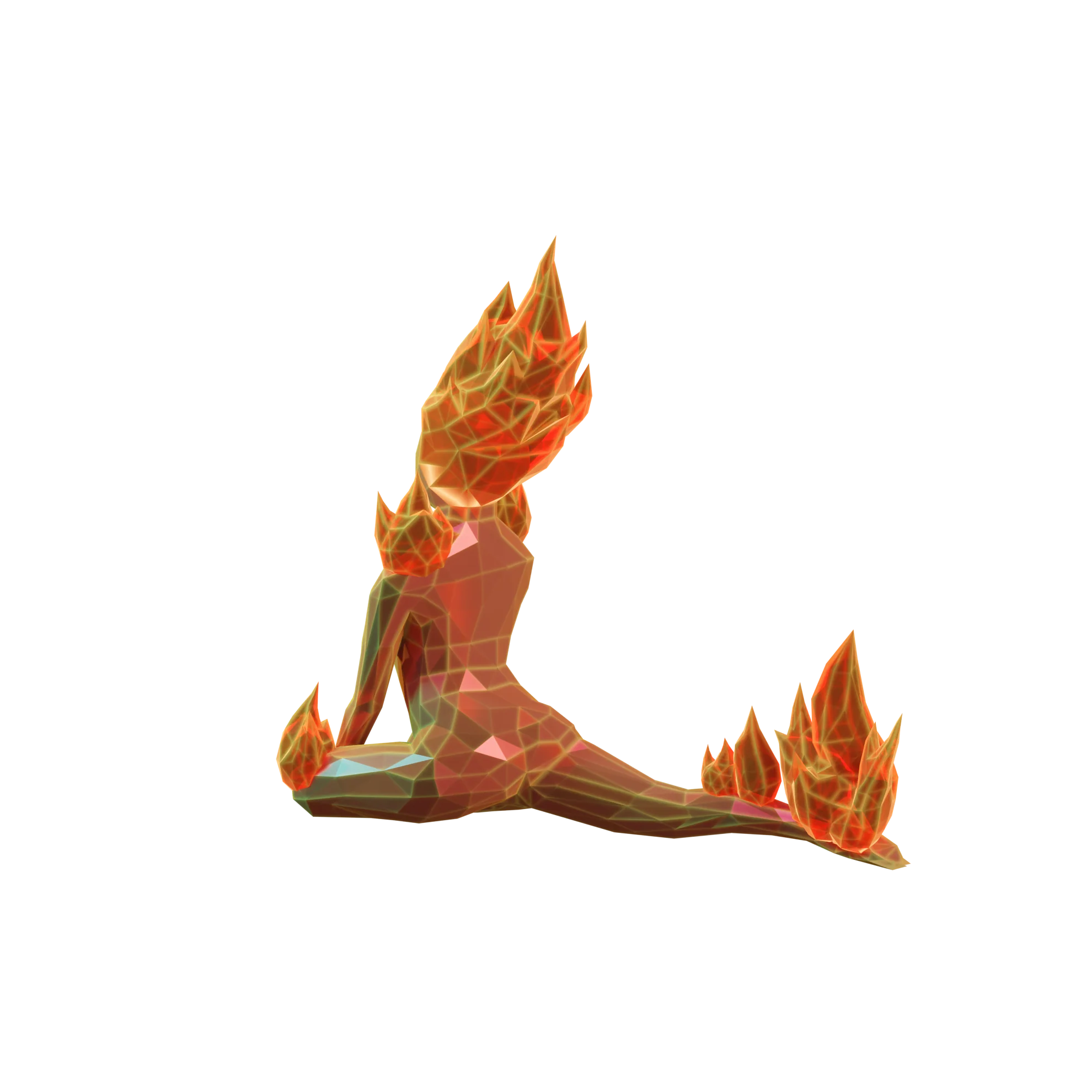Fire Sprite Book Shelf Display - Image 4