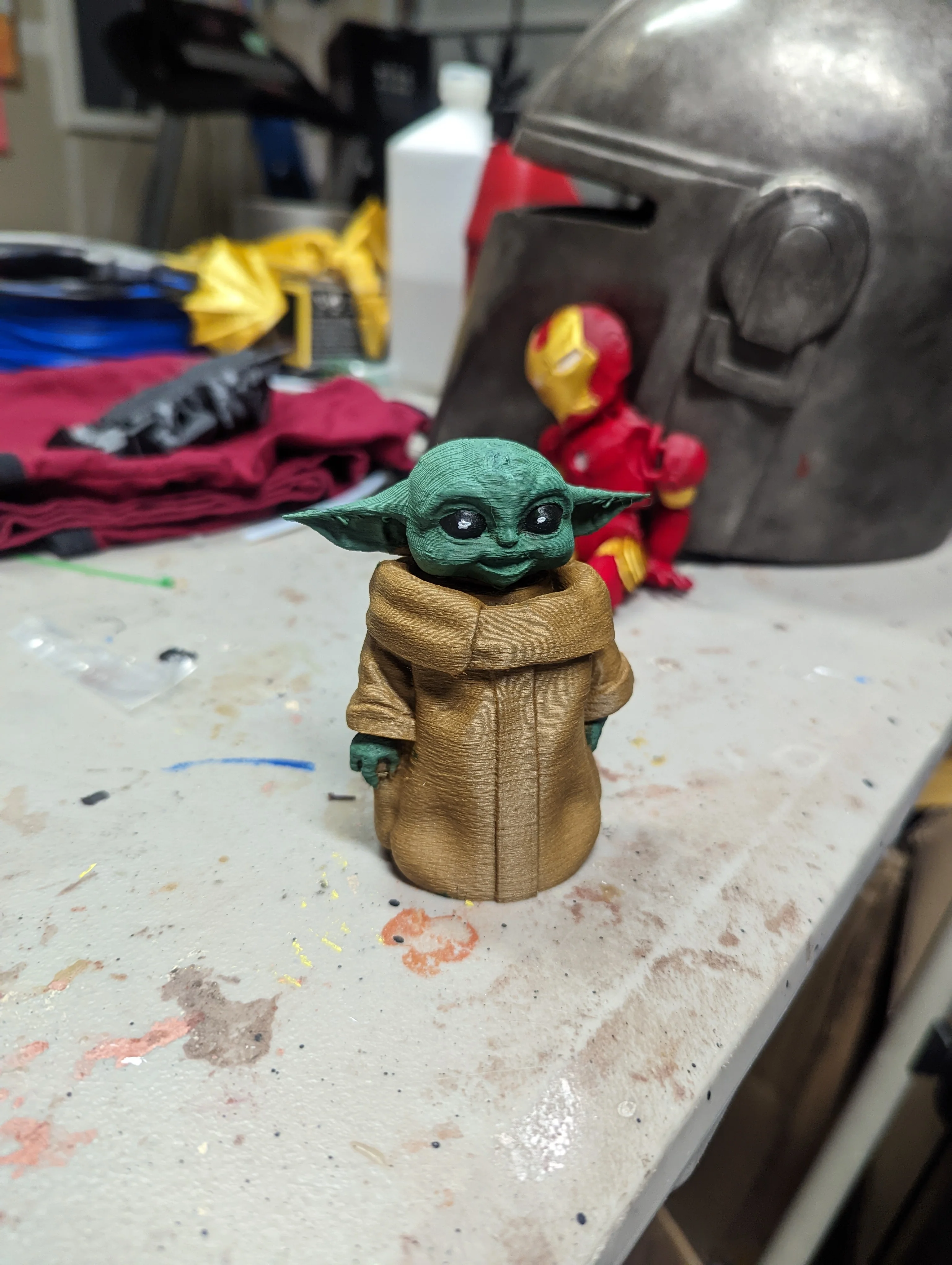 Flexi Baby Yoda Pop Out Feet