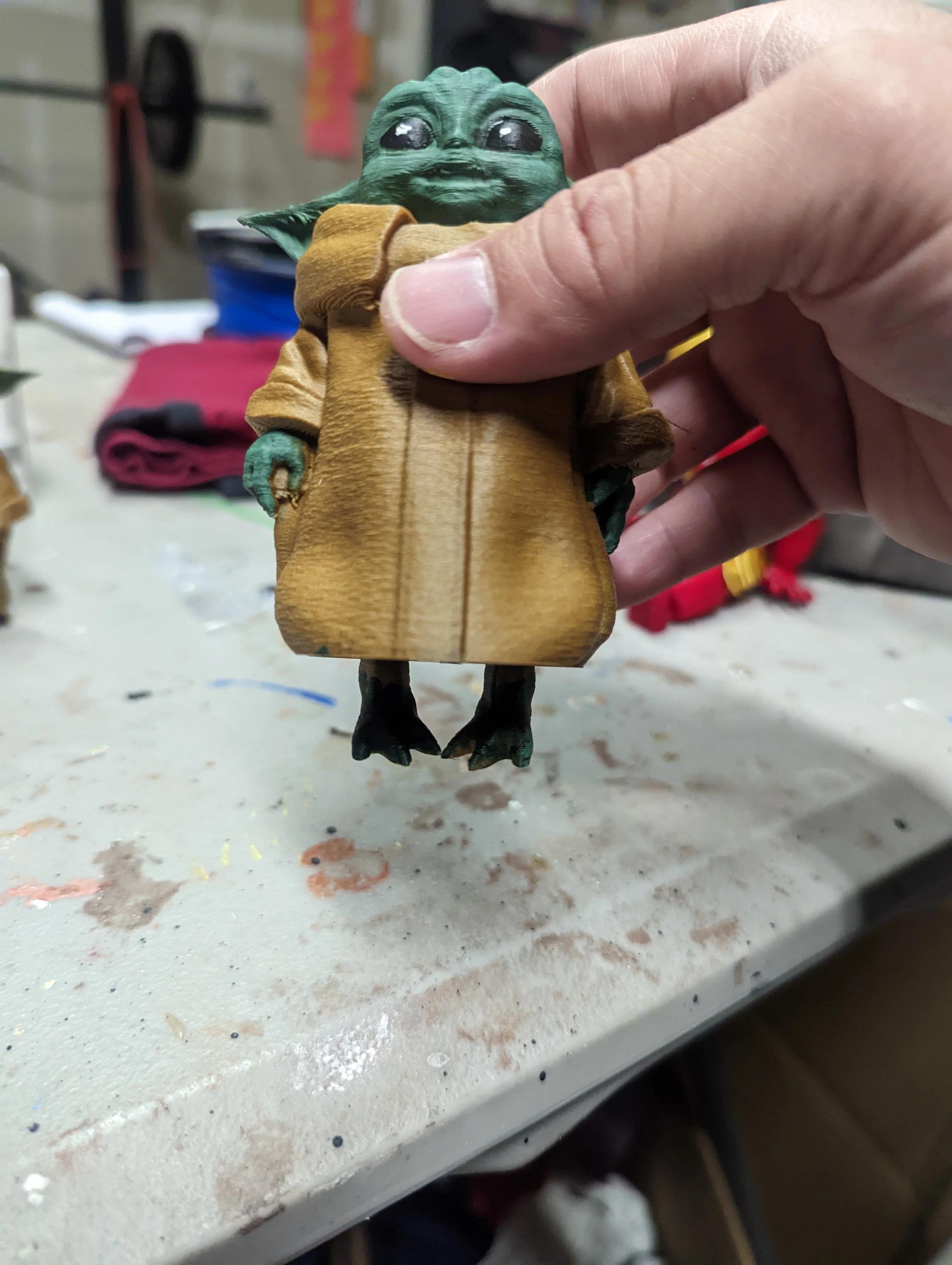 Flexi Baby Yoda Pop Out Feet - Image 3