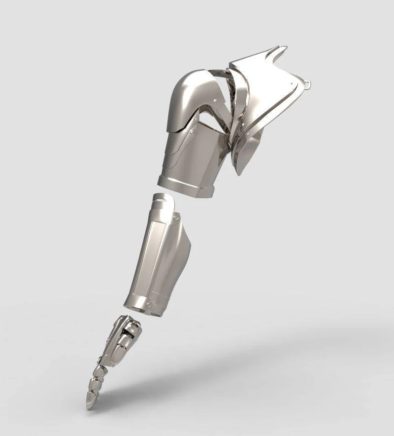 Full Metal Alchemist Edward Elric Arm STL - Image 5
