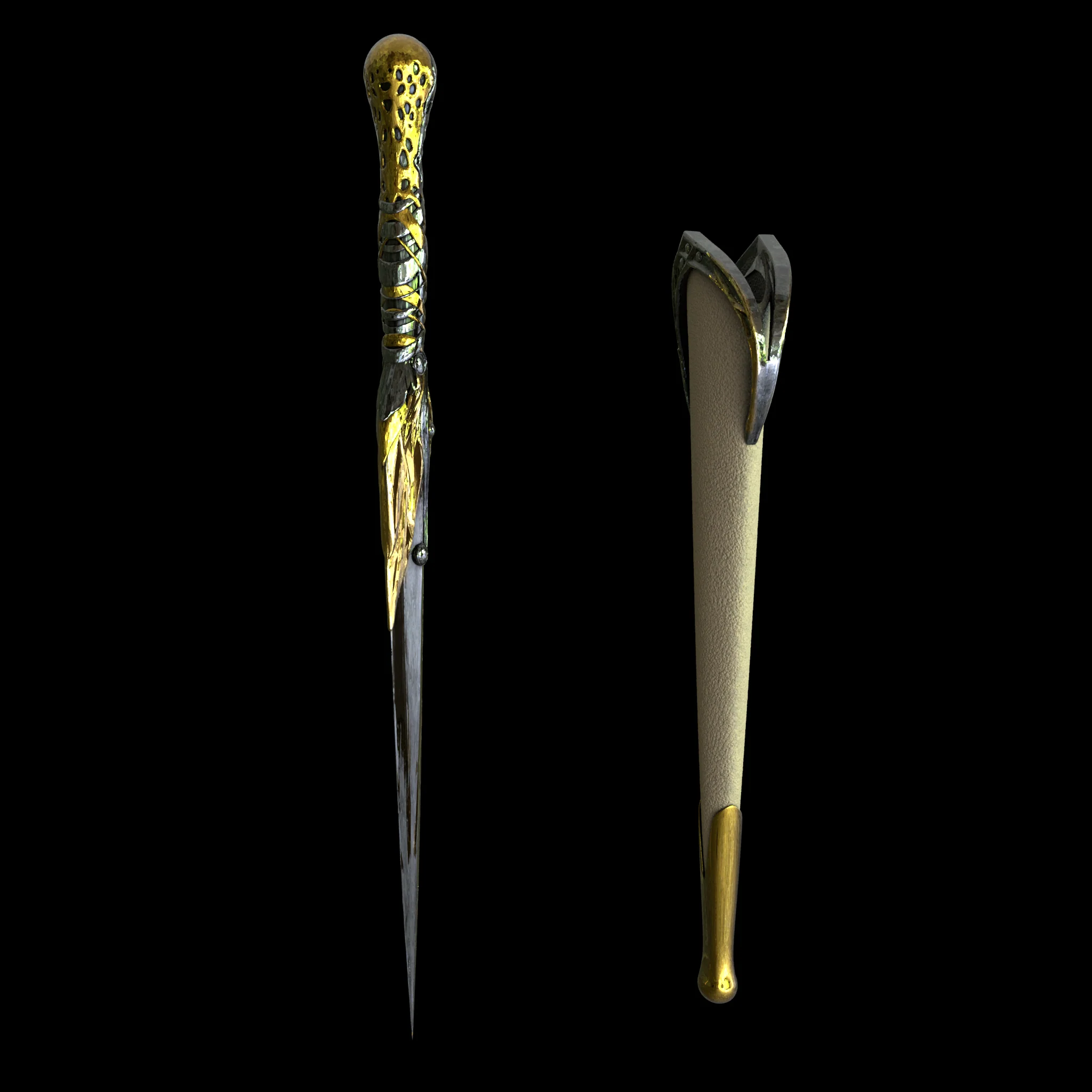 Galadriel's Dagger Rings of Power - Image 2