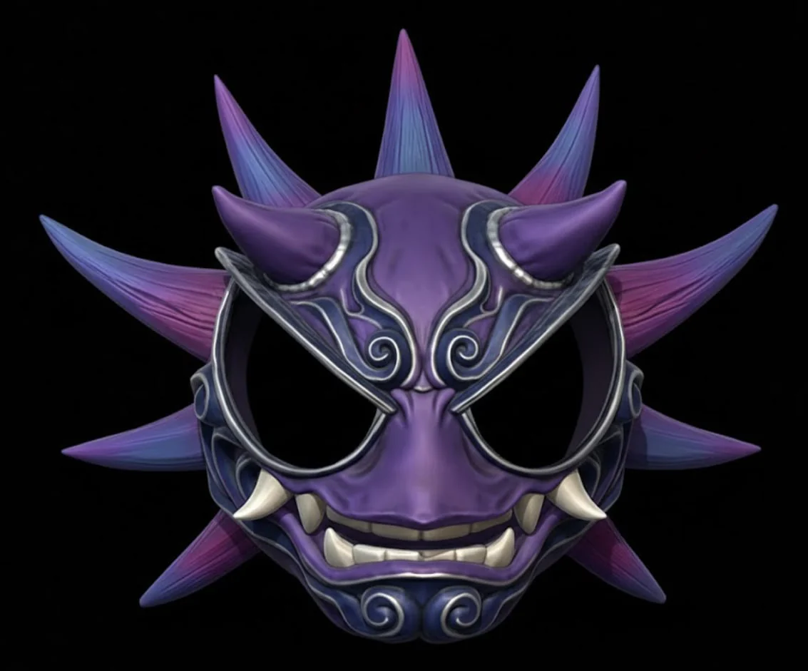 Ghastly Menpo Mask
