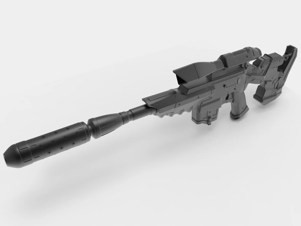 Ghost C10 Rifle STL - Image 2