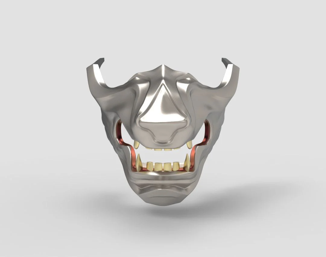 Ghost of Tsushima Wolf Oni Mask - Image 4