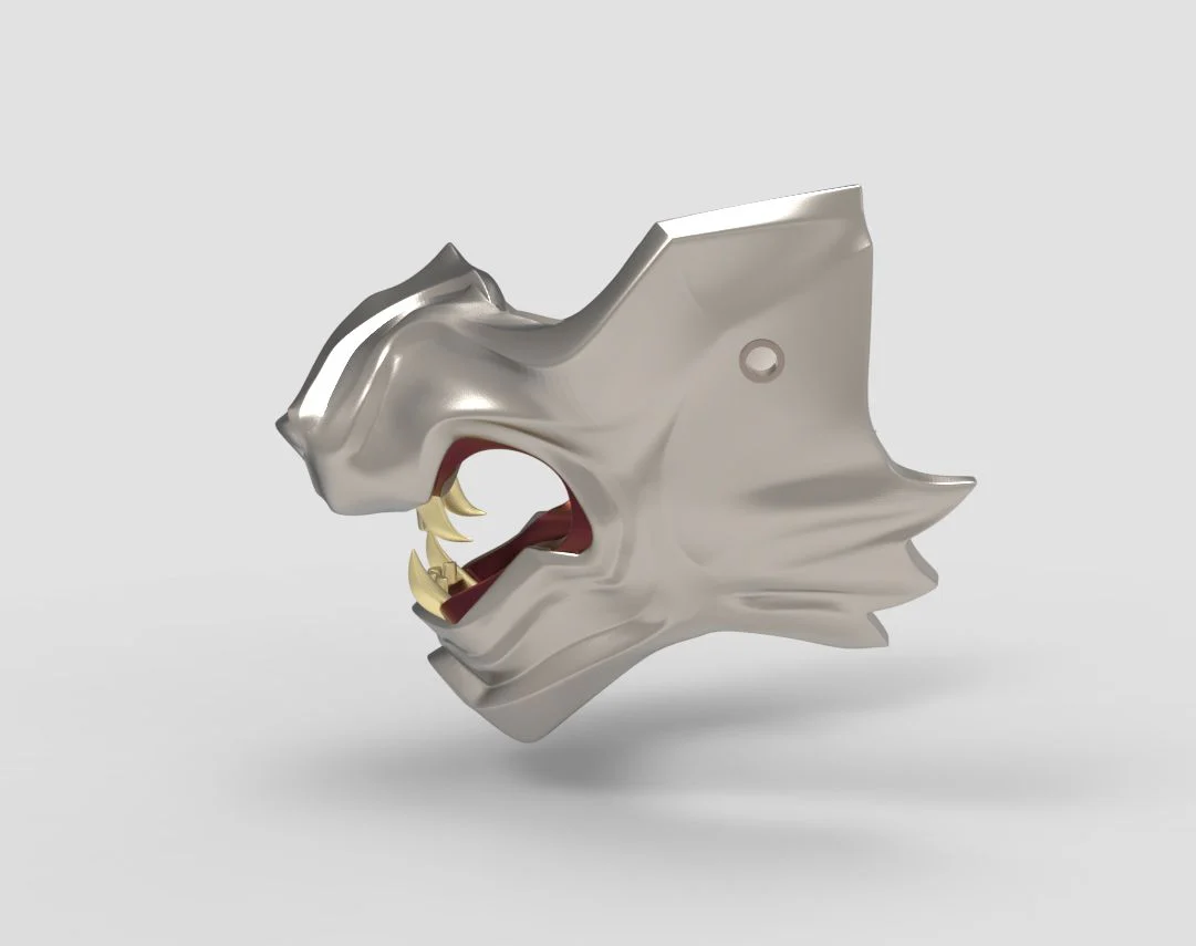 Ghost of Tsushima Wolf Oni Mask - Image 6