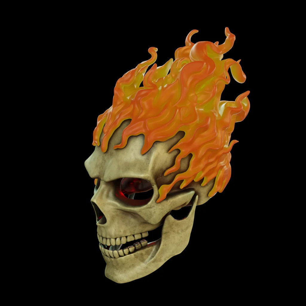 Ghost Rider Mask - Image 5