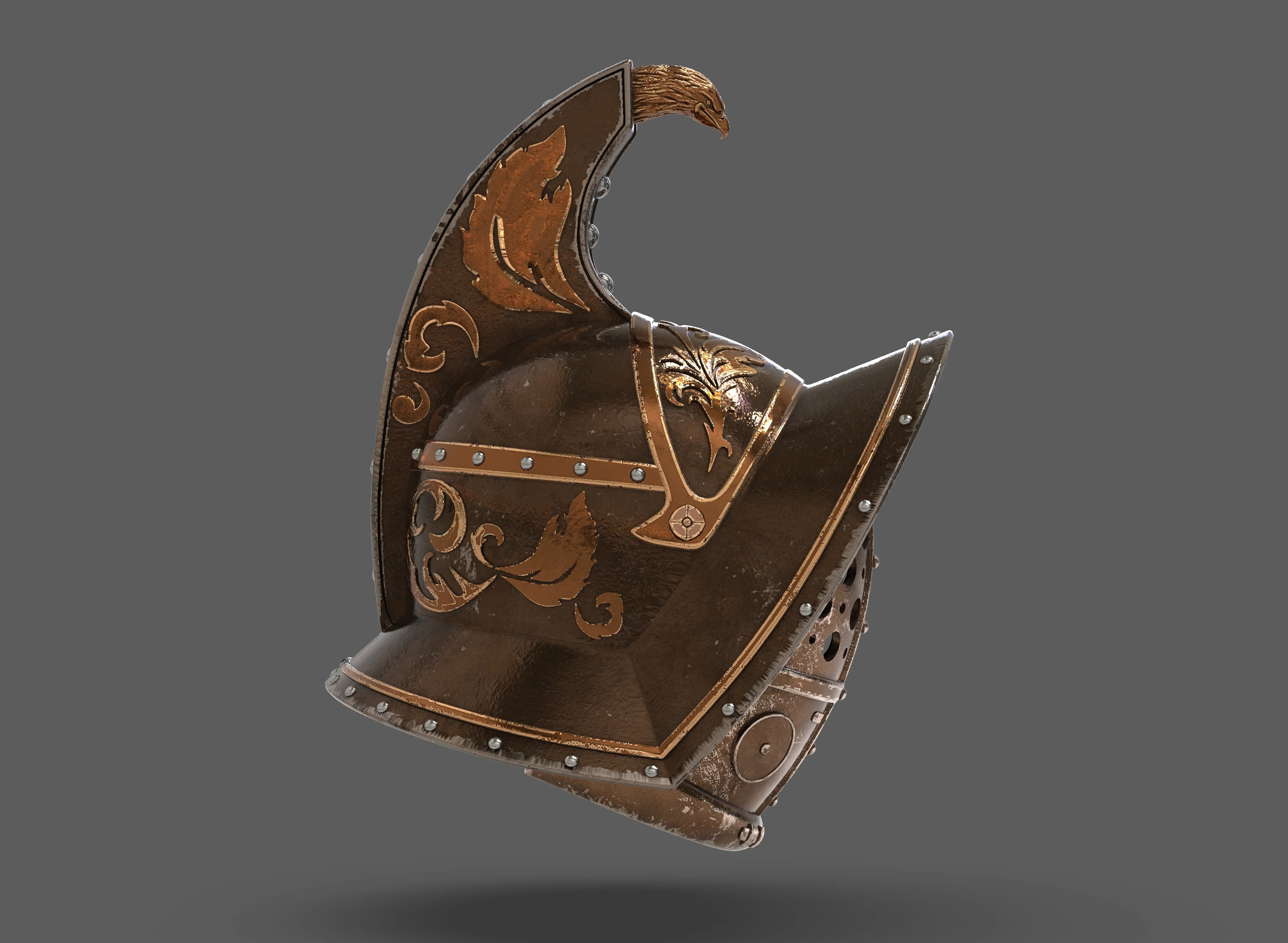 Gladiator Murmillo Helmet - Image 3