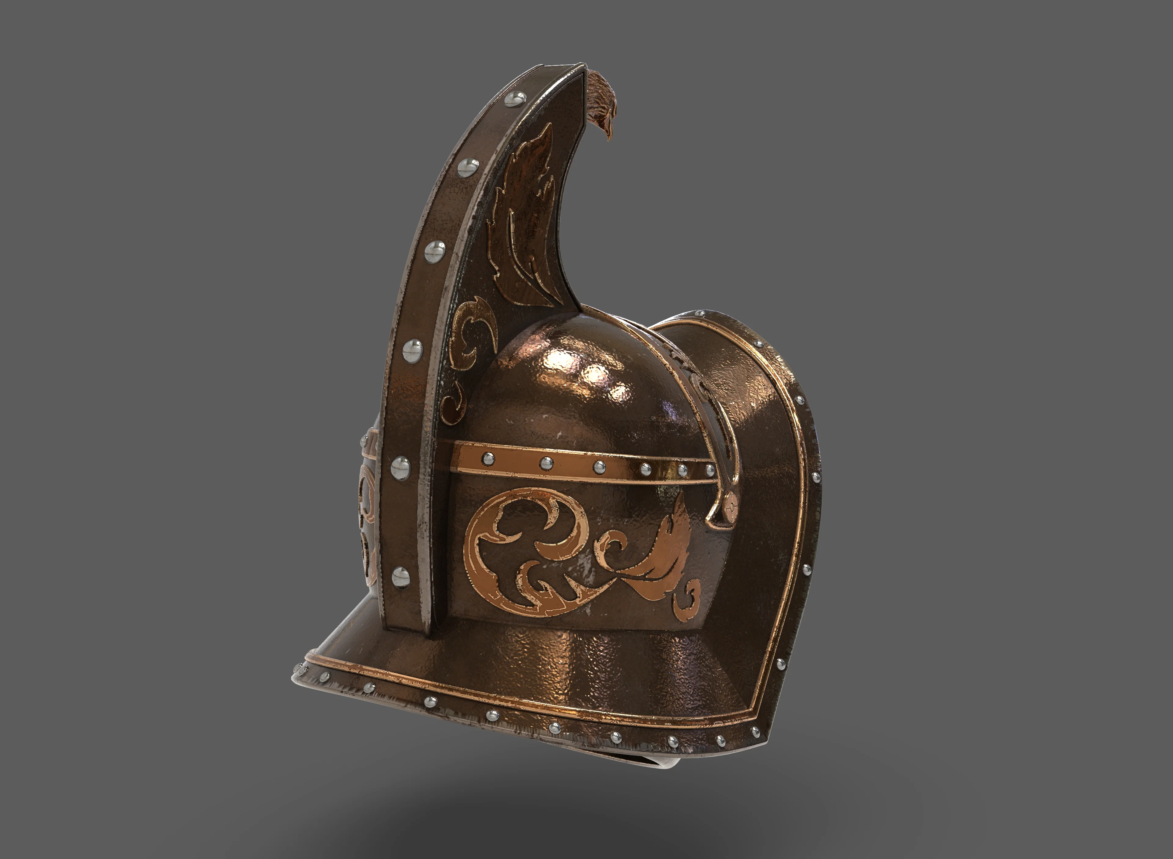 Gladiator Murmillo Helmet - Image 4