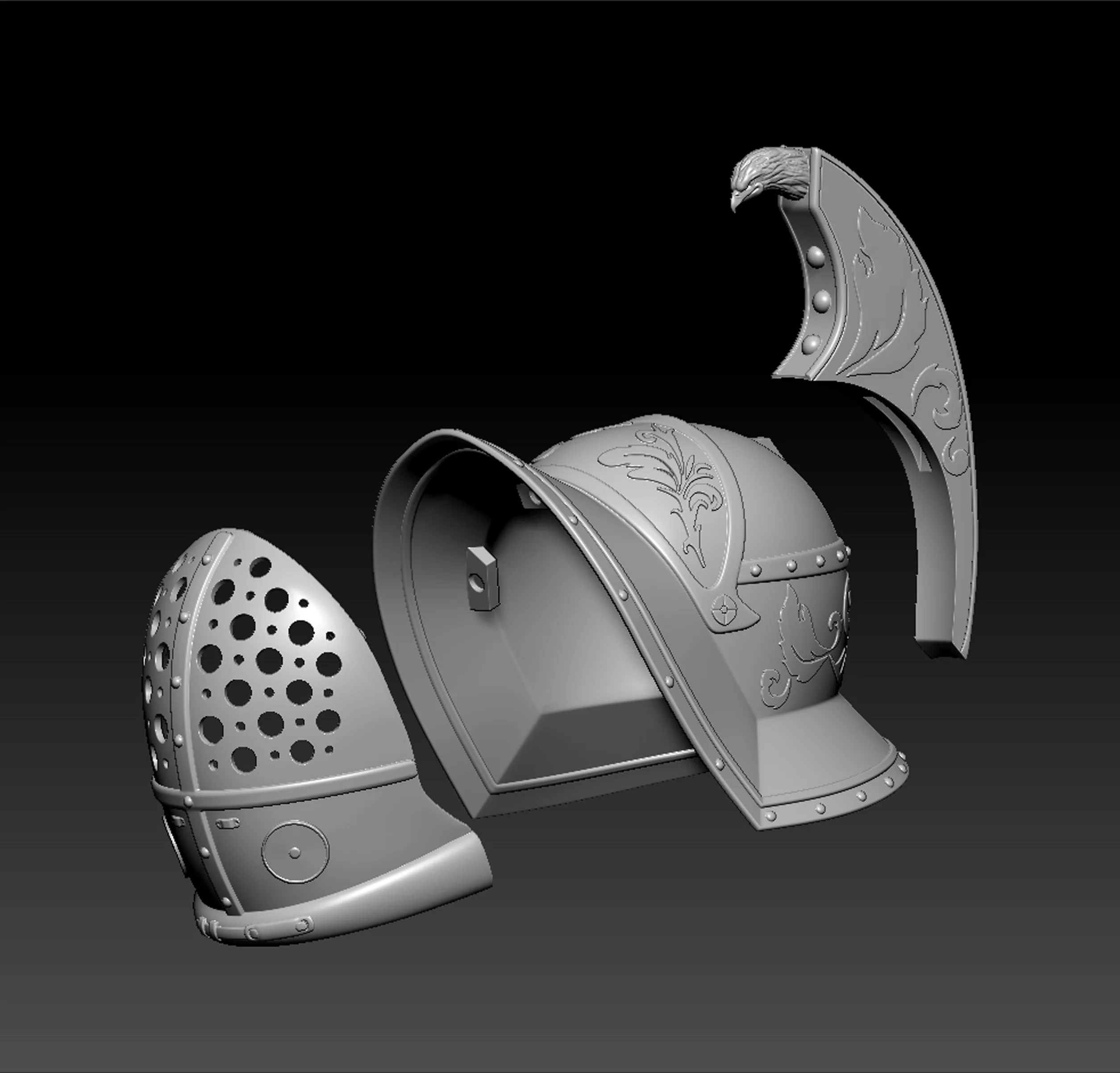 Gladiator Murmillo Helmet - Image 7