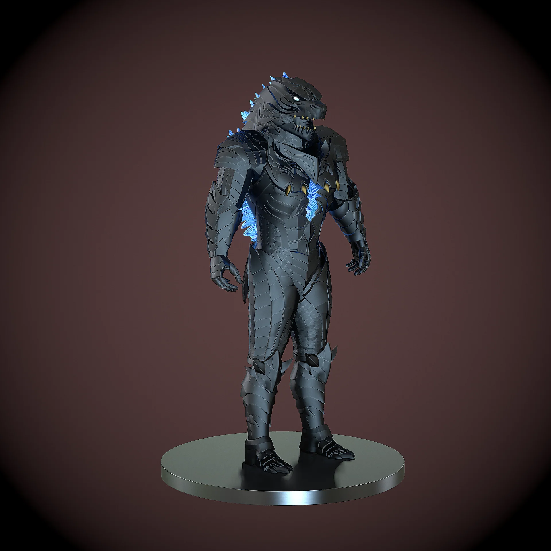 Godzilla Armor 3d Printed Armor STL - Image 7