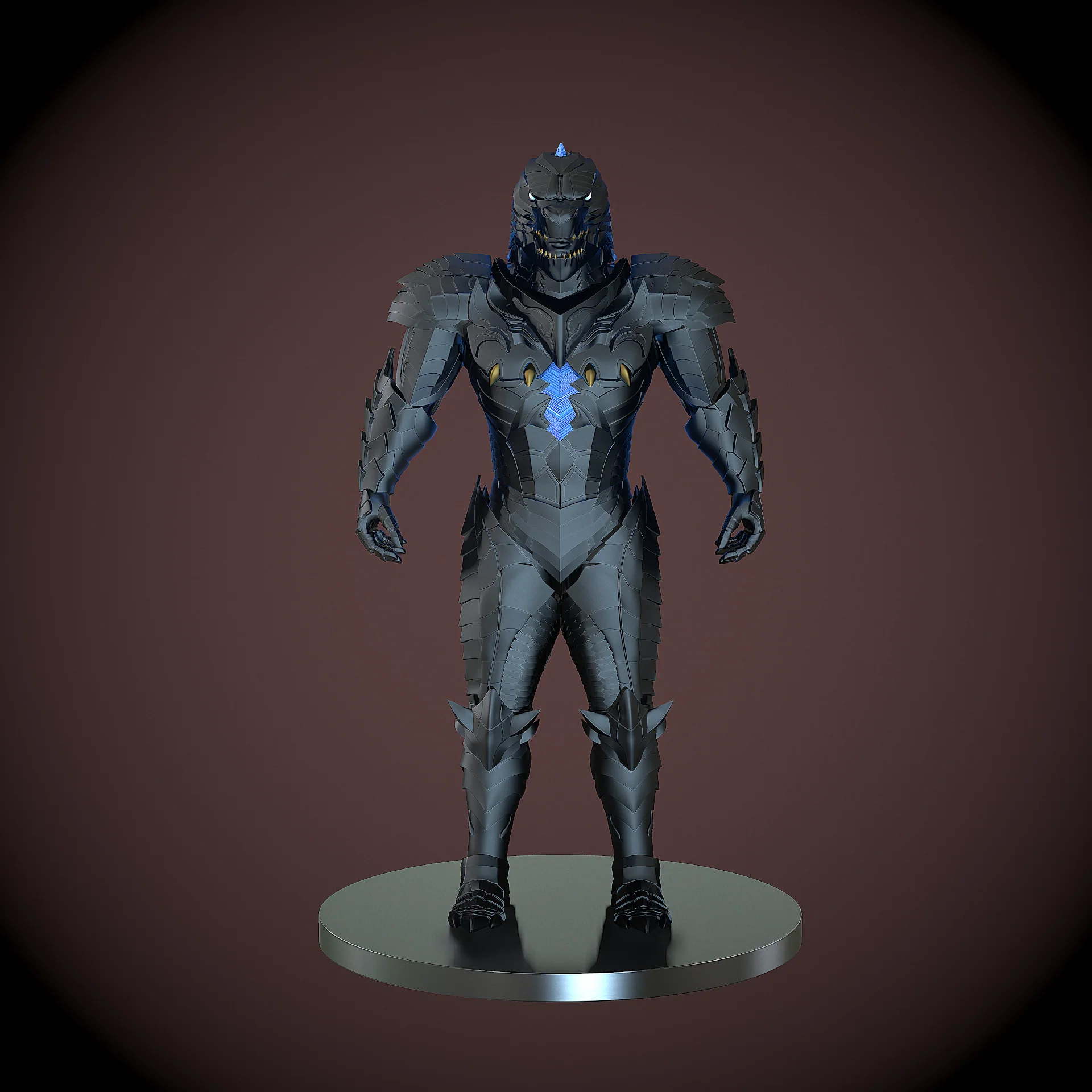 Godzilla Armor 3d Printed Armor STL - Image 8
